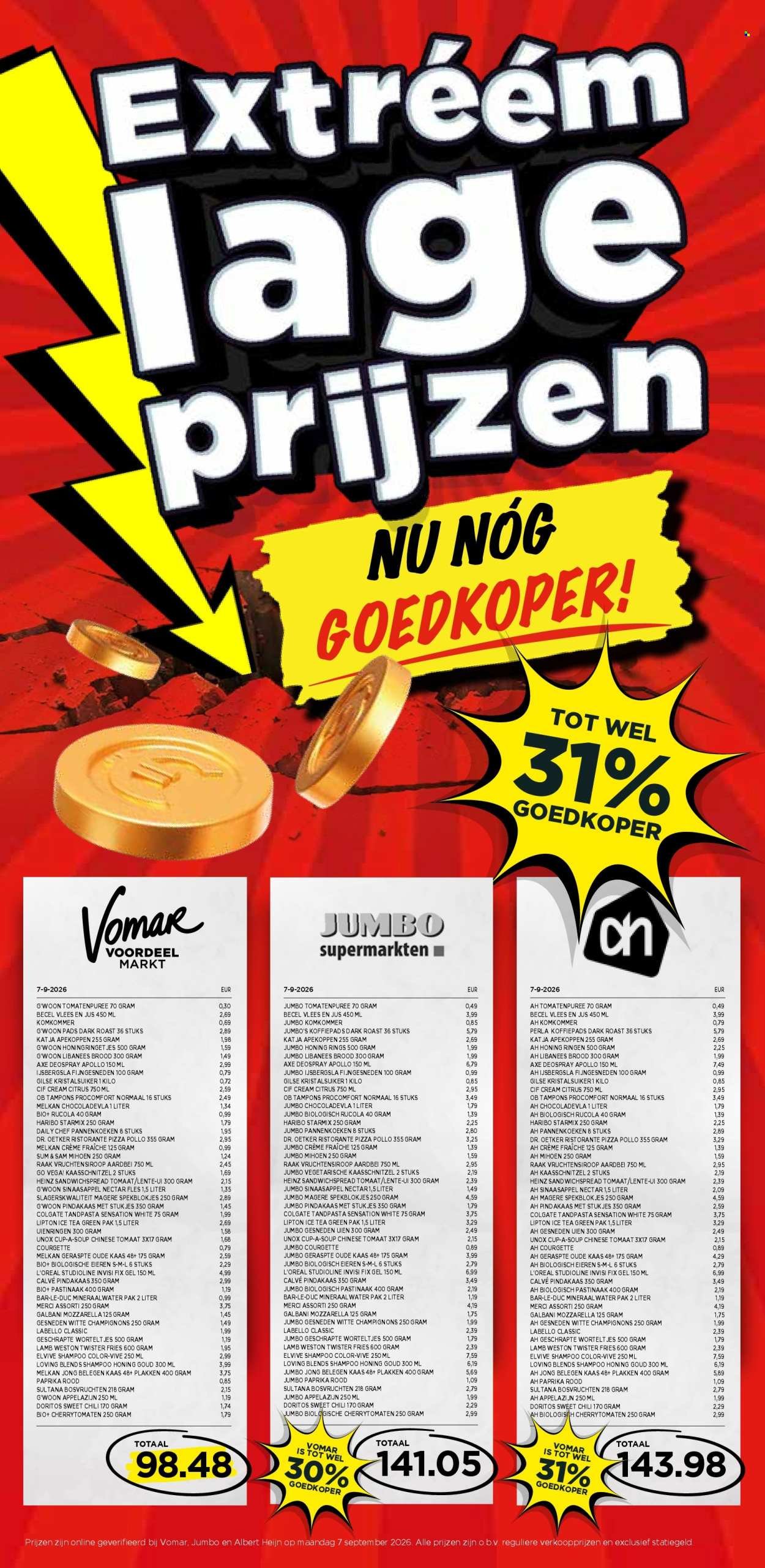 VOMAR folder - Van zondag 20 september 2026