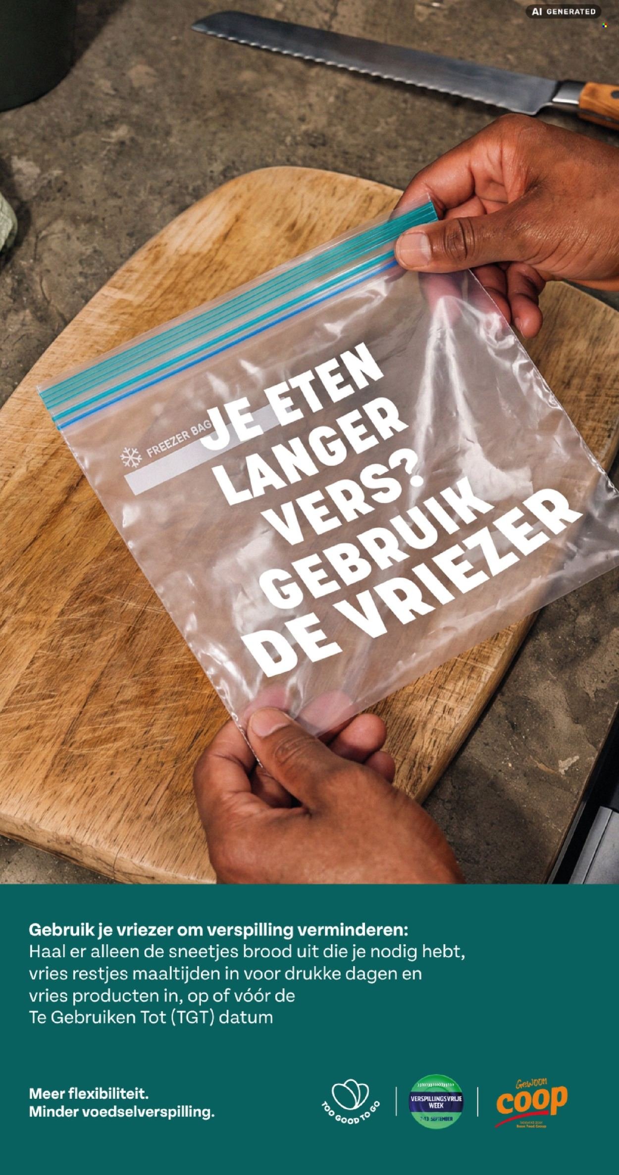 COOP folder - Van maandag 7 september 2026