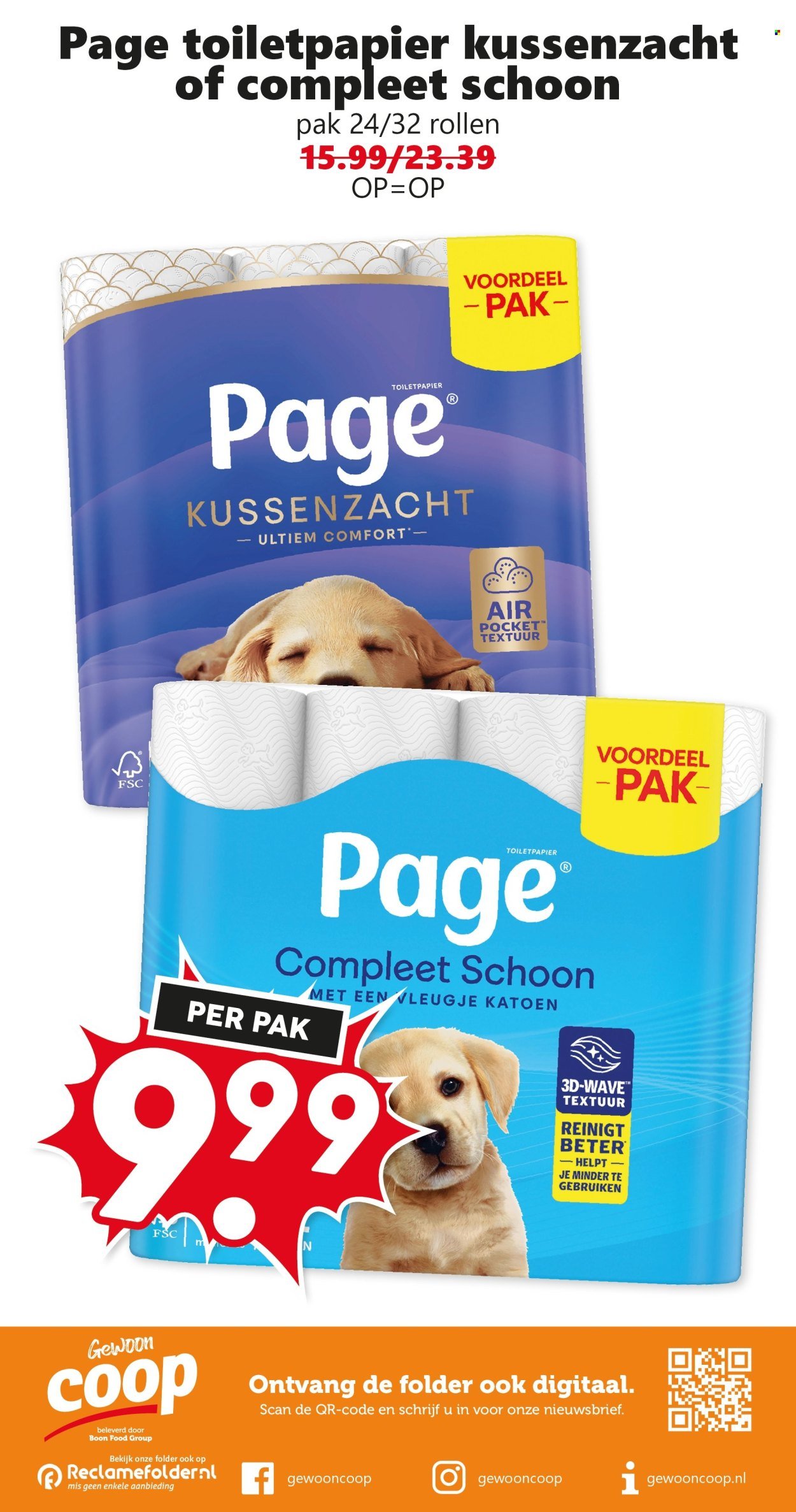 COOP folder - Van maandag 7 september 2026