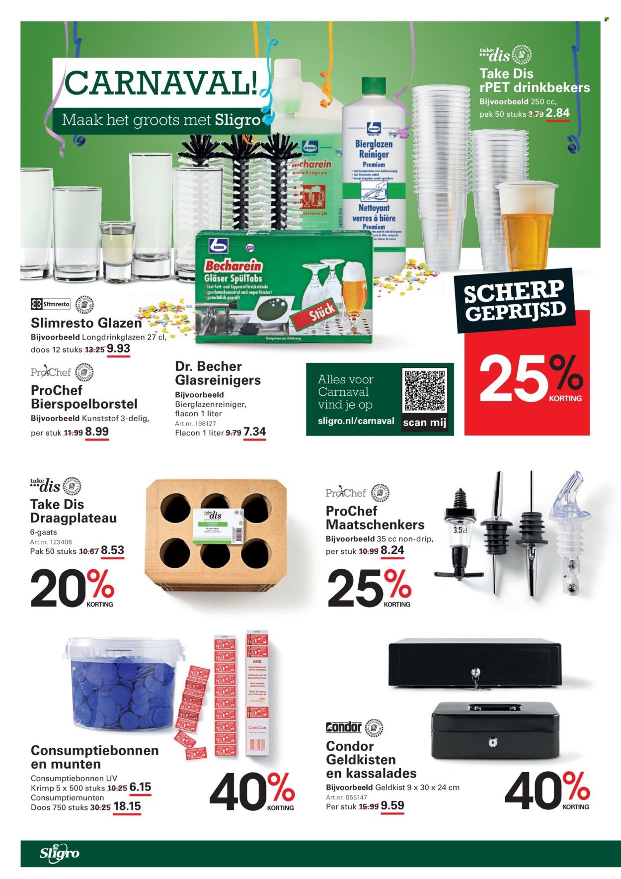 SLIGRO folder - Schoon & Fris