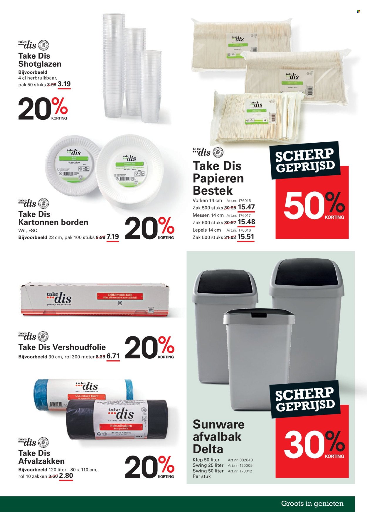 SLIGRO folder - Schoon & Fris