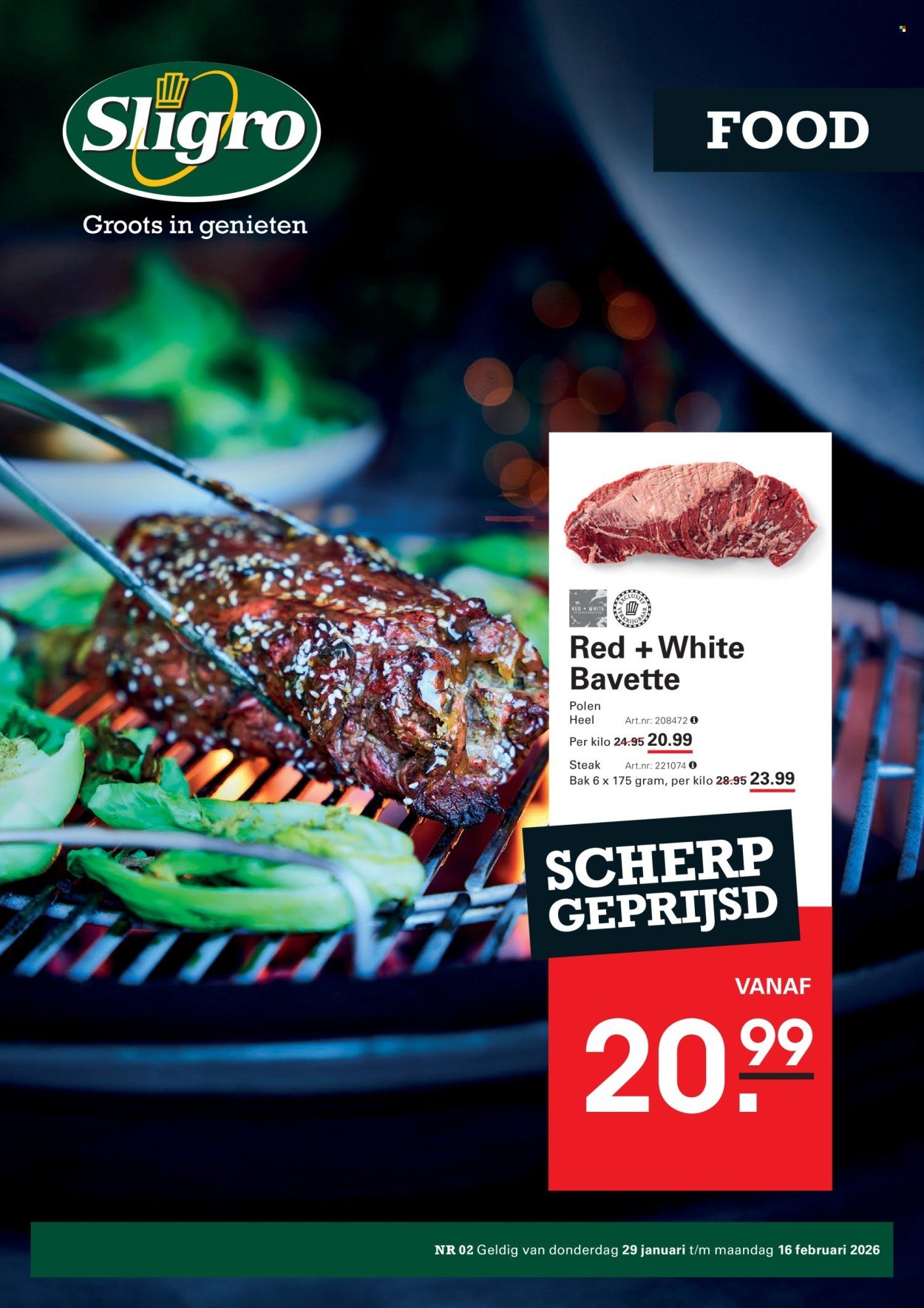 SLIGRO folder - Schoon & Fris