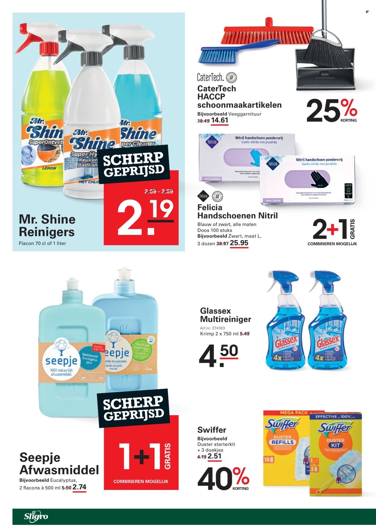 SLIGRO folder - Schoon & Fris