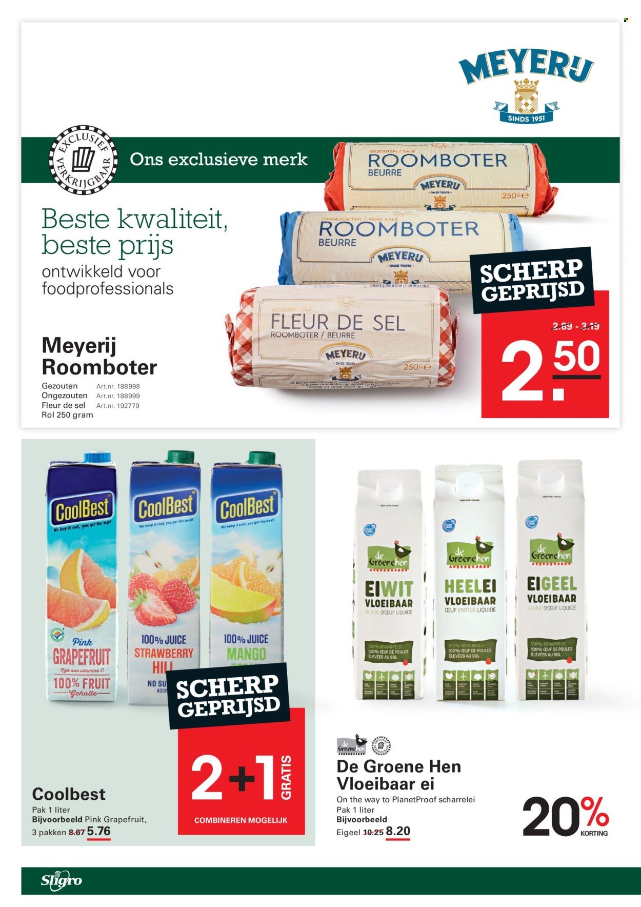 SLIGRO folder - Schoon & Fris