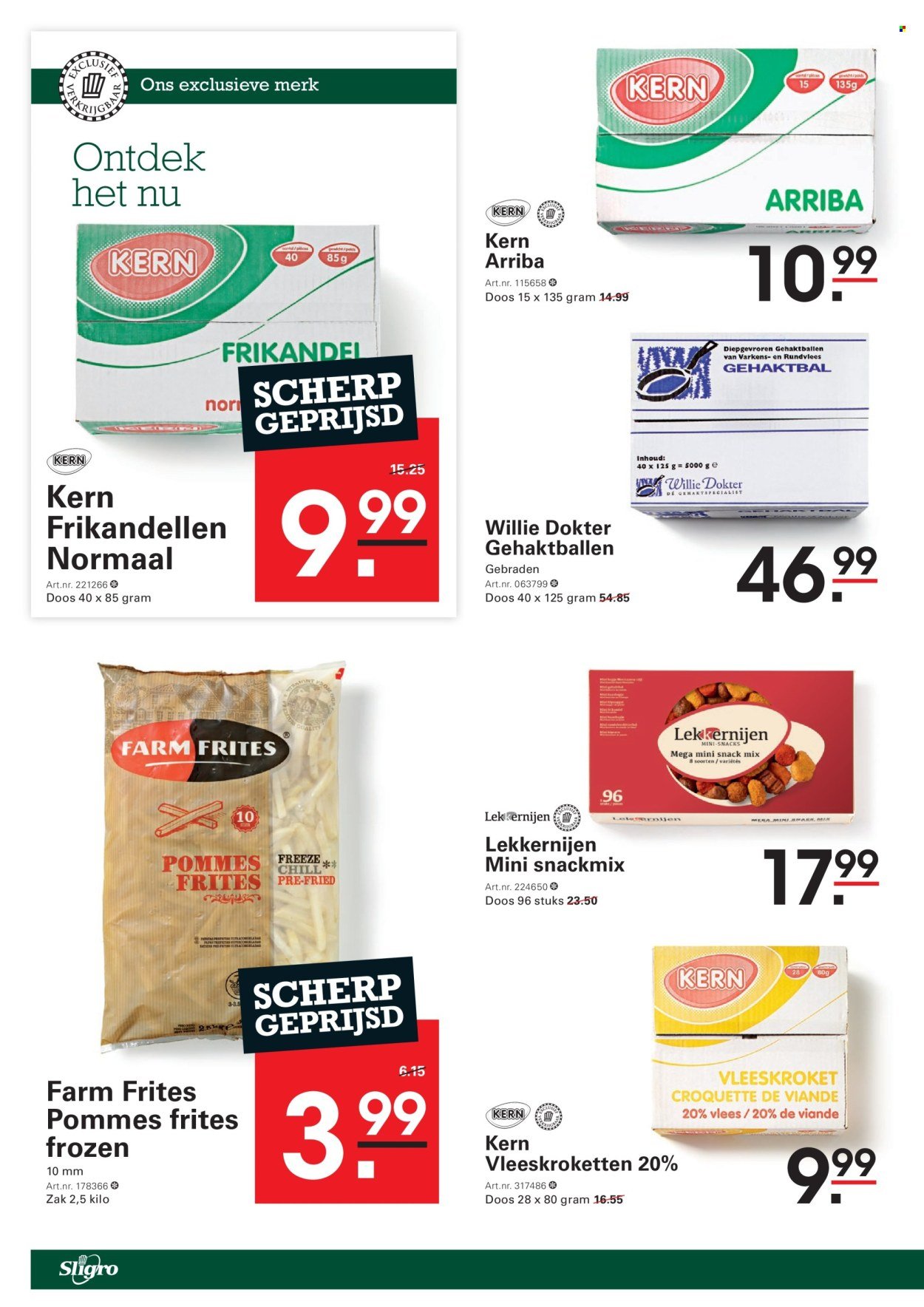 SLIGRO folder - Schoon & Fris