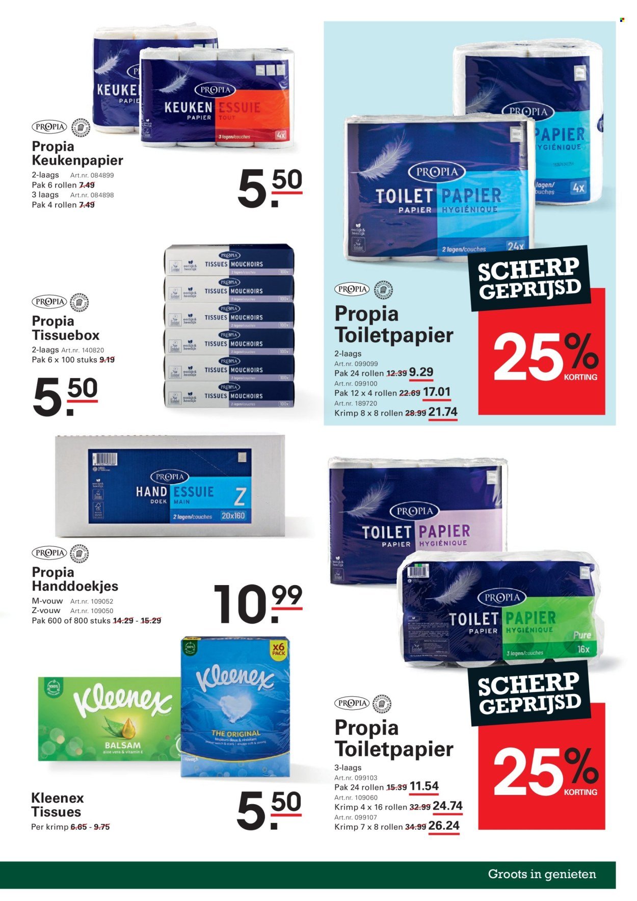 SLIGRO folder - Schoon & Fris