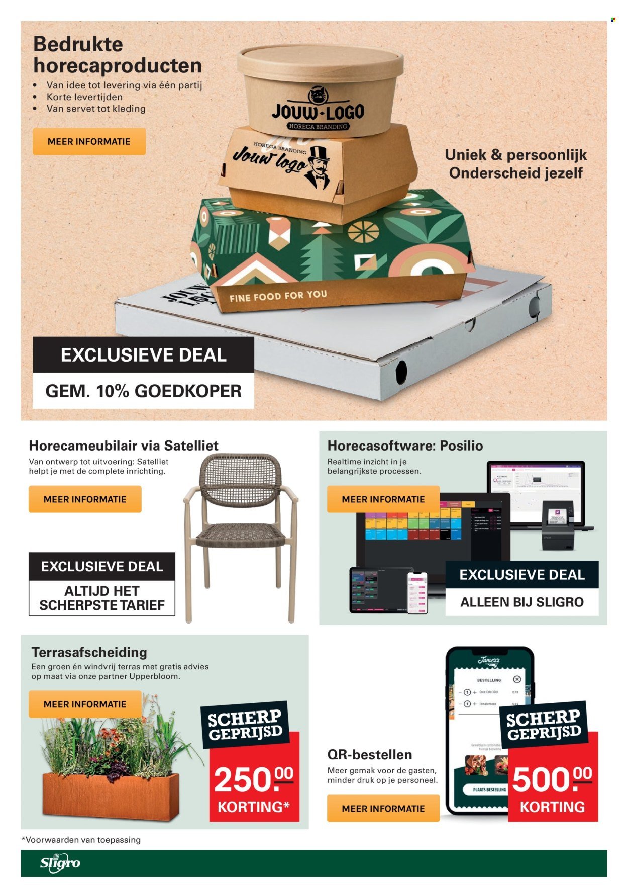 SLIGRO folder - Schoon & Fris