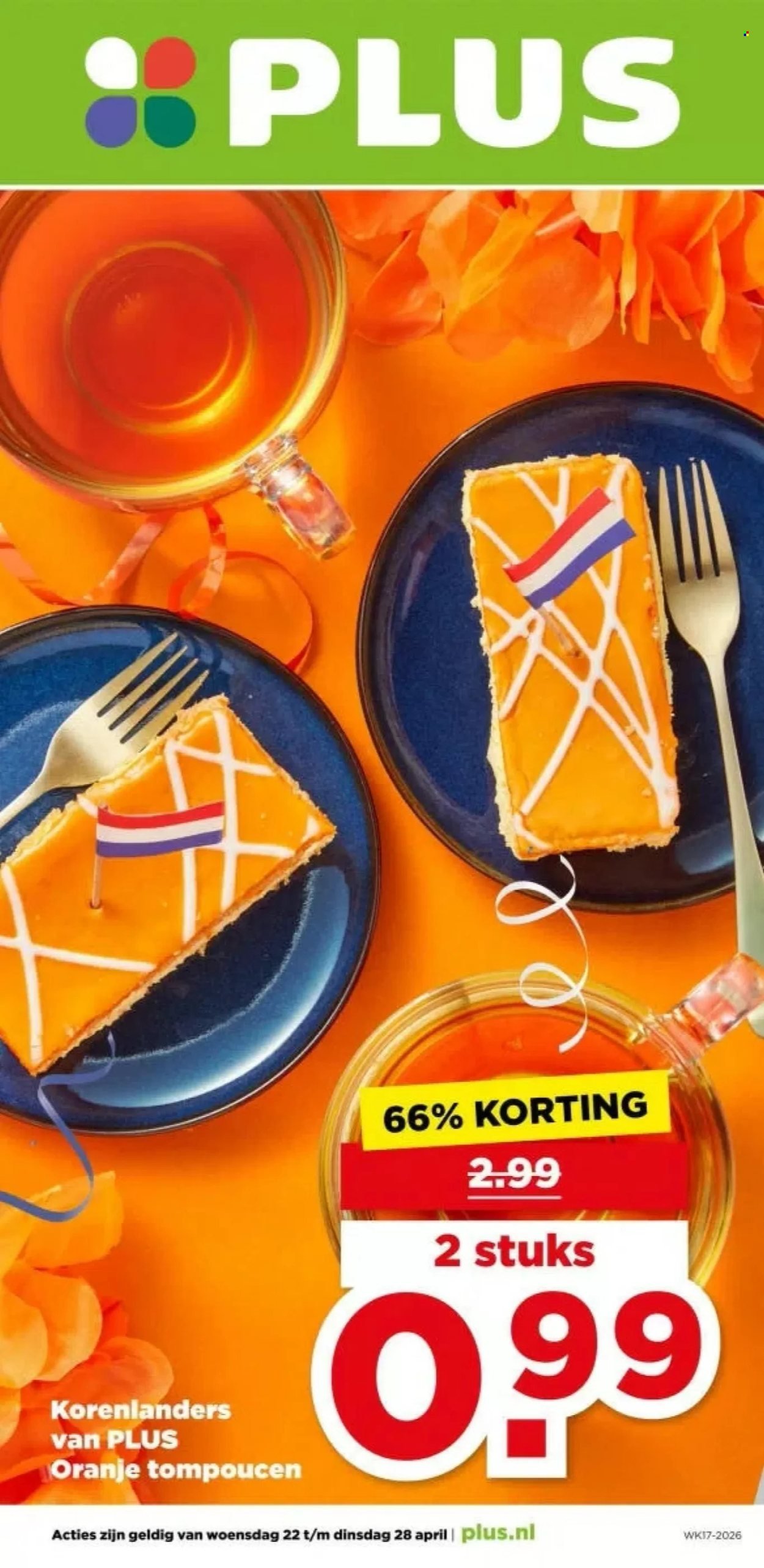 PLUS folder - Van woensdag 22 april 2026