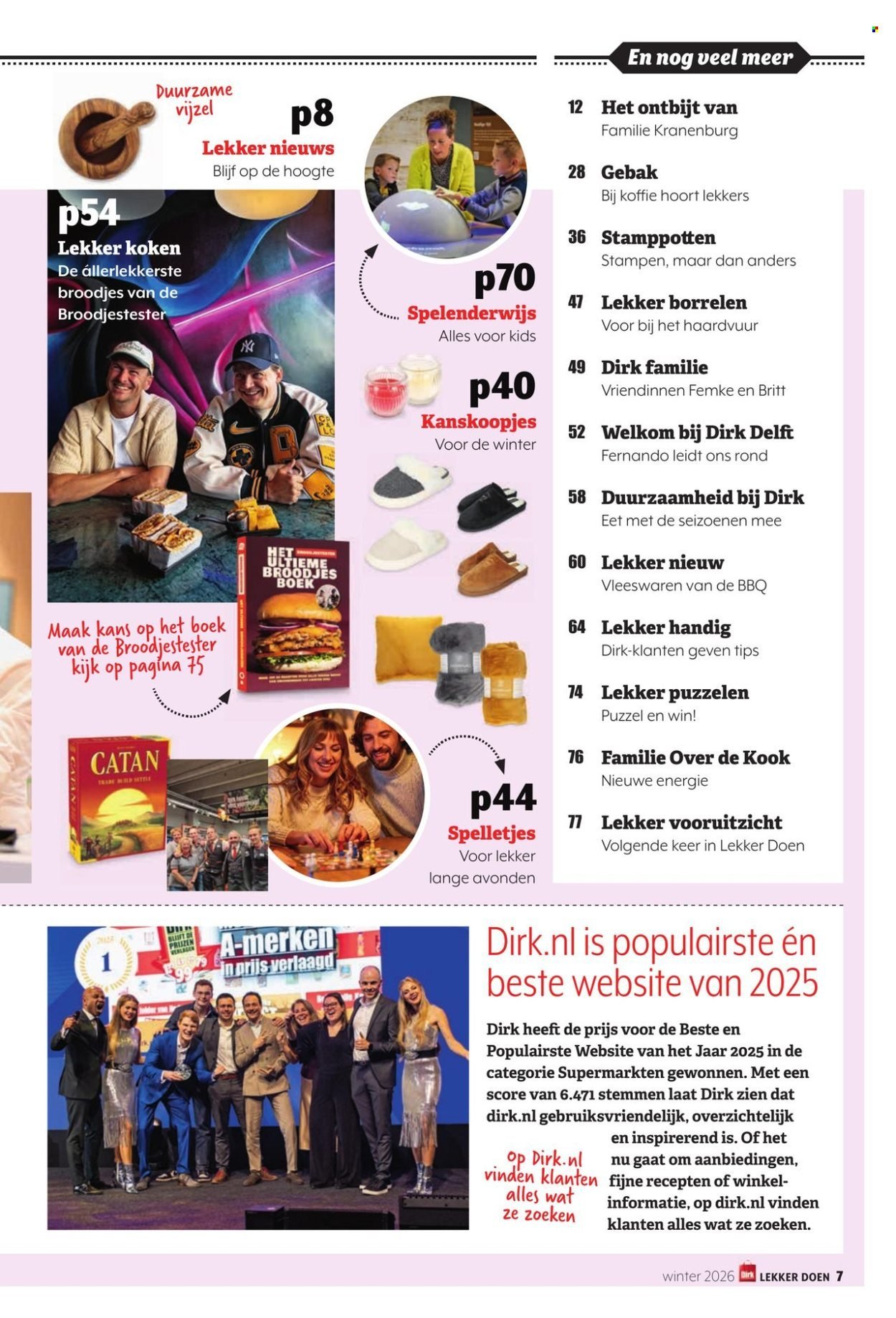DIRK folder - Lekker Doen winter 2026