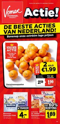 VOMAR folder - Van donderdag 1 oktober 2026