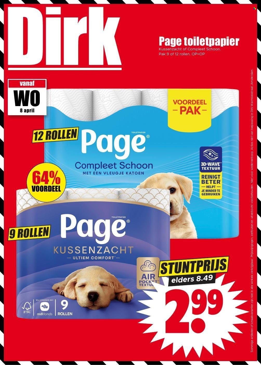 DIRK folder - Volgende week