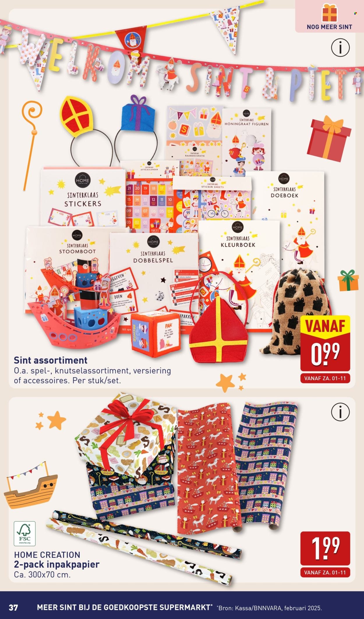 ALDI folder - Sint special
