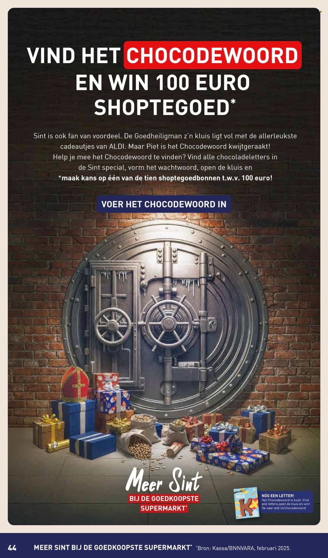 ALDI folder - Sint special