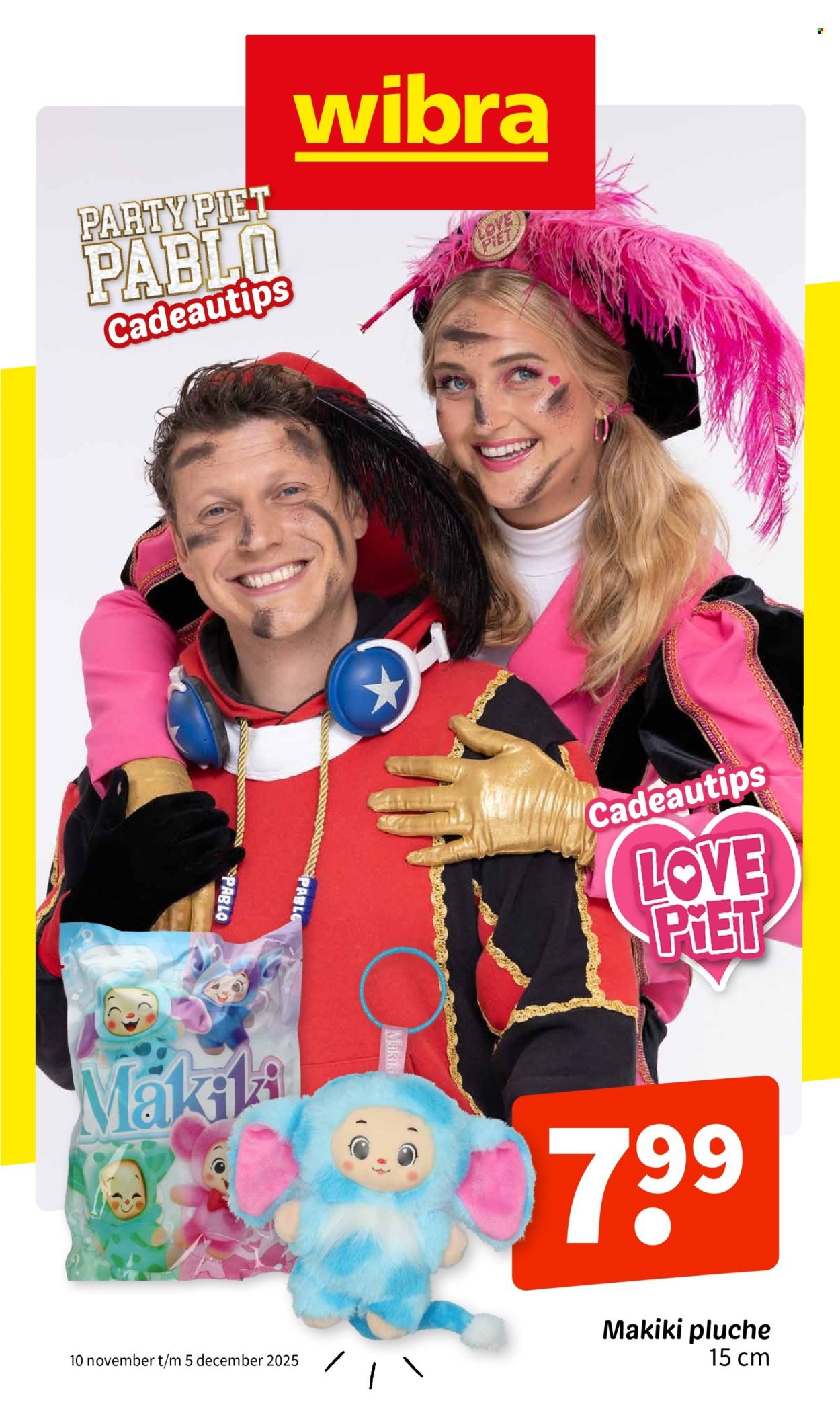 WIBRA folder - Party Piet Pablo Cadeautips