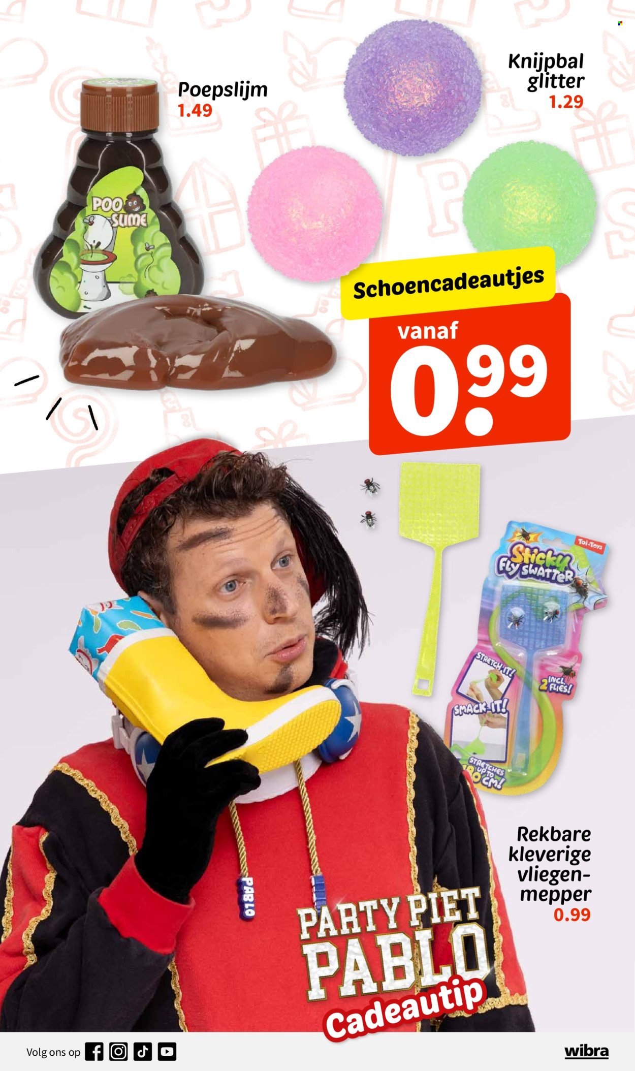 WIBRA folder - Party Piet Pablo Cadeautips