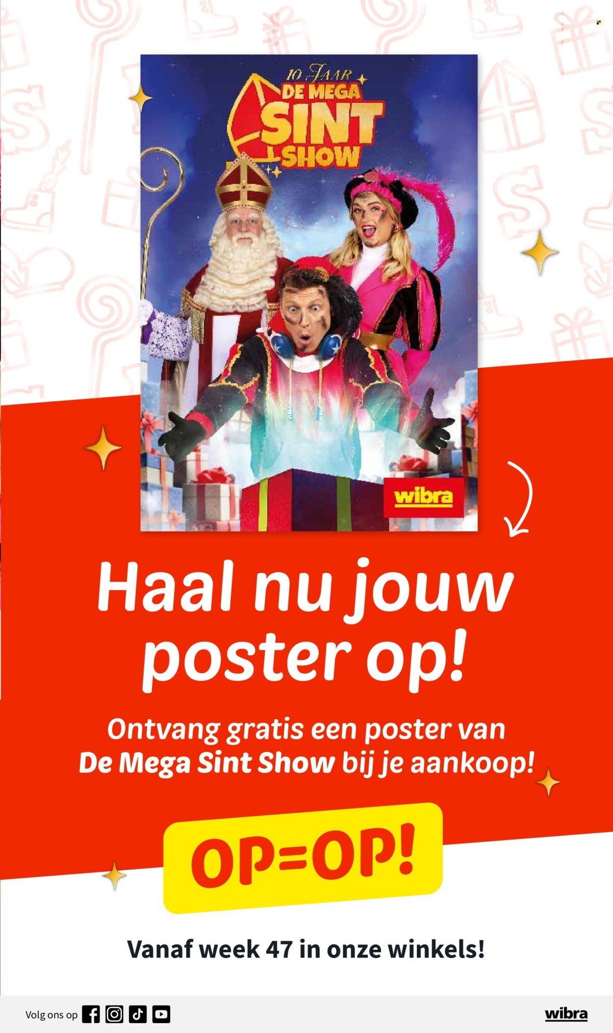 WIBRA folder - Party Piet Pablo Cadeautips