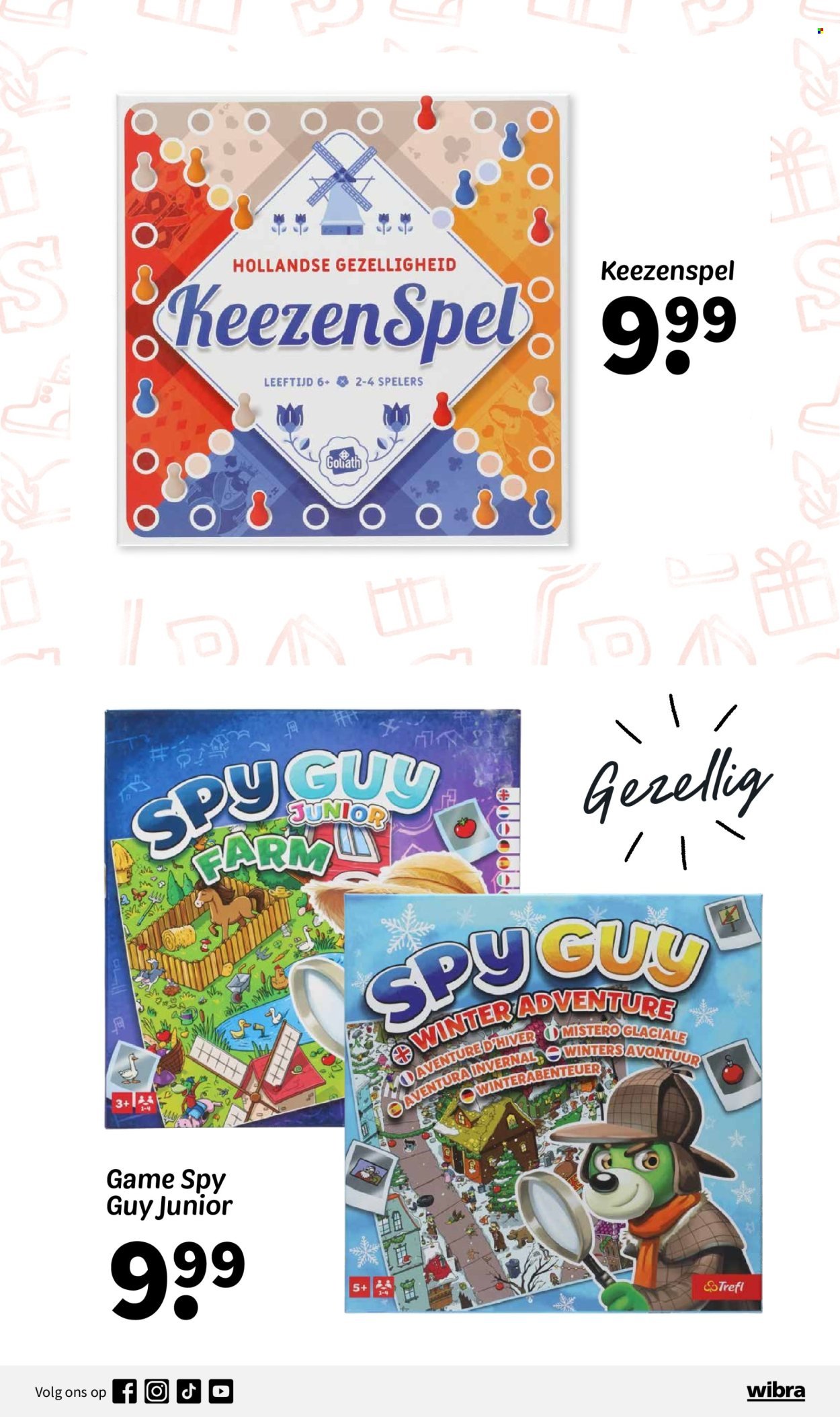 WIBRA folder - Party Piet Pablo Cadeautips