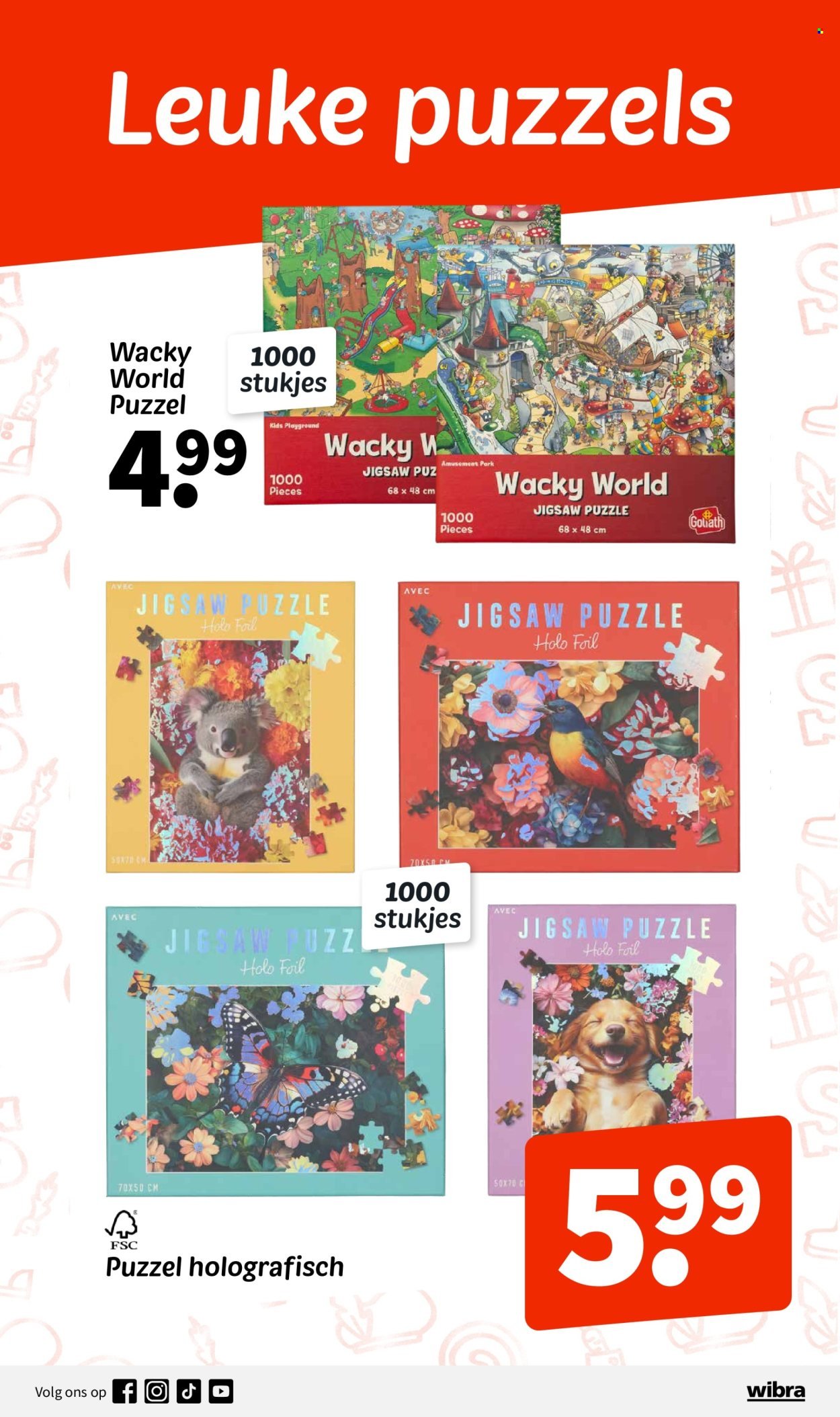 WIBRA folder - Party Piet Pablo Cadeautips