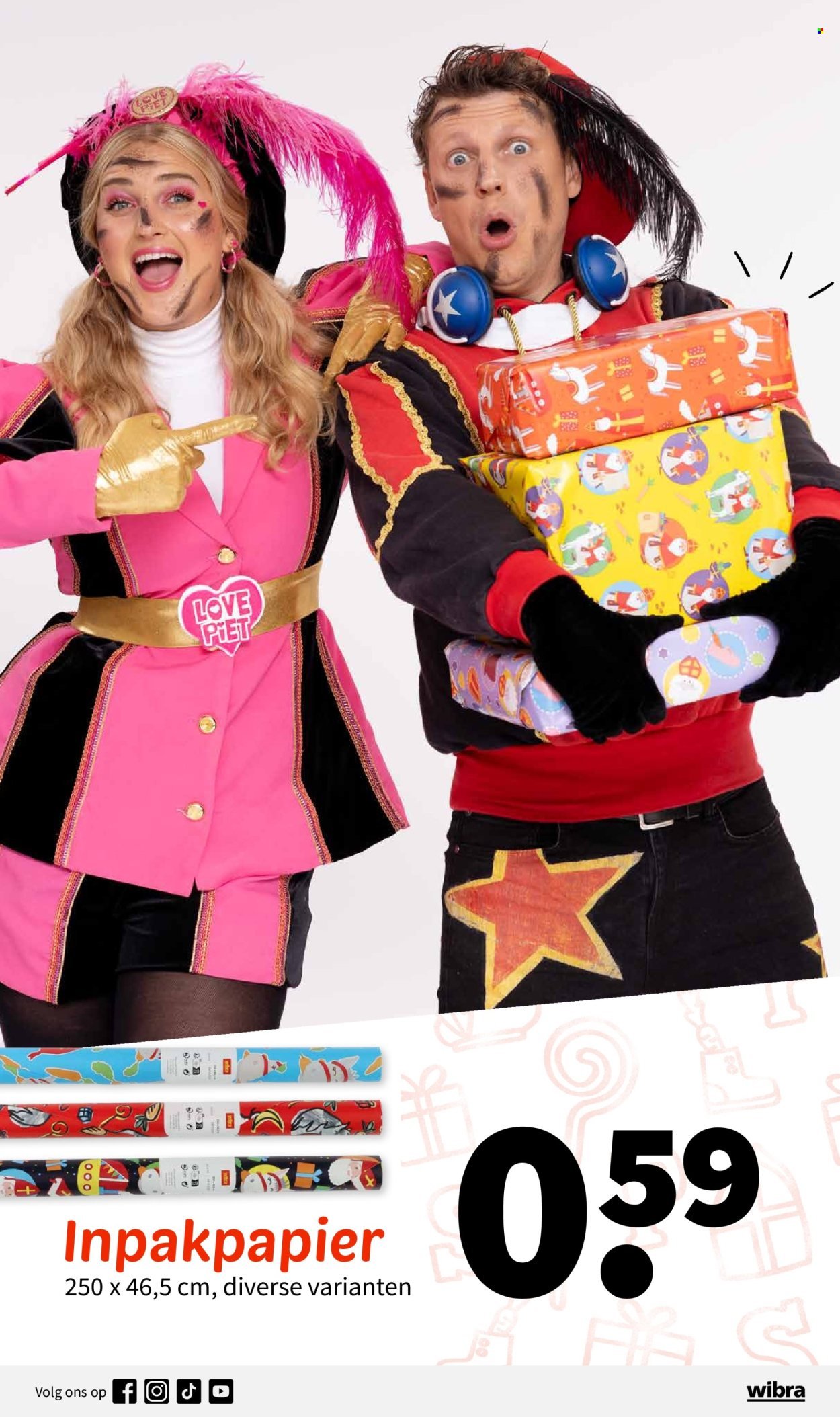 WIBRA folder - Party Piet Pablo Cadeautips