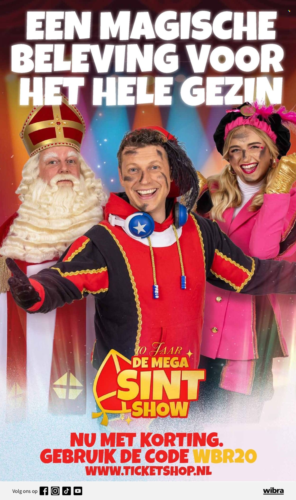 WIBRA folder - Party Piet Pablo Cadeautips