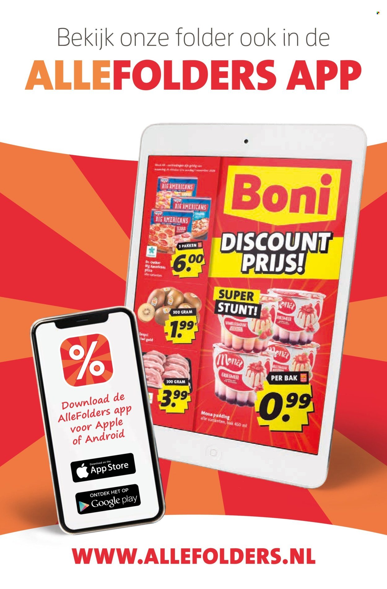 BONI folder - Van maandag 26 oktober 2026