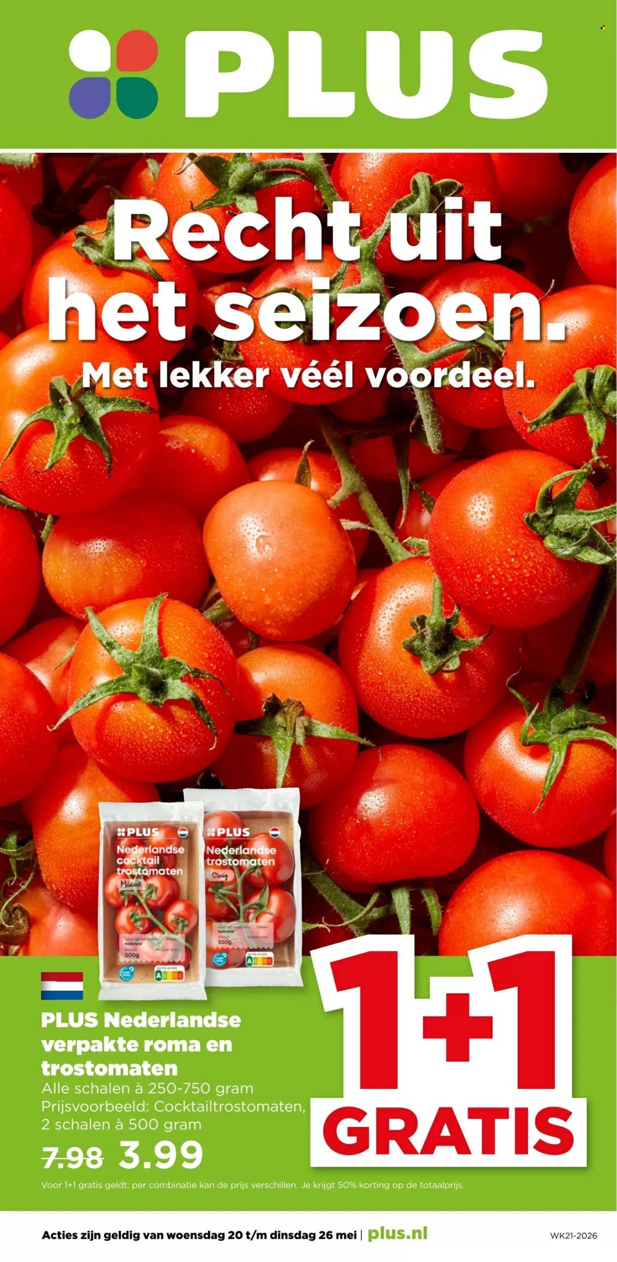 PLUS folder - Van woensdag 20 mei 2026
