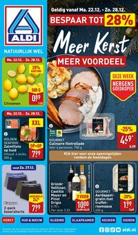 ALDI folder - Van maandag 22 december 2025
