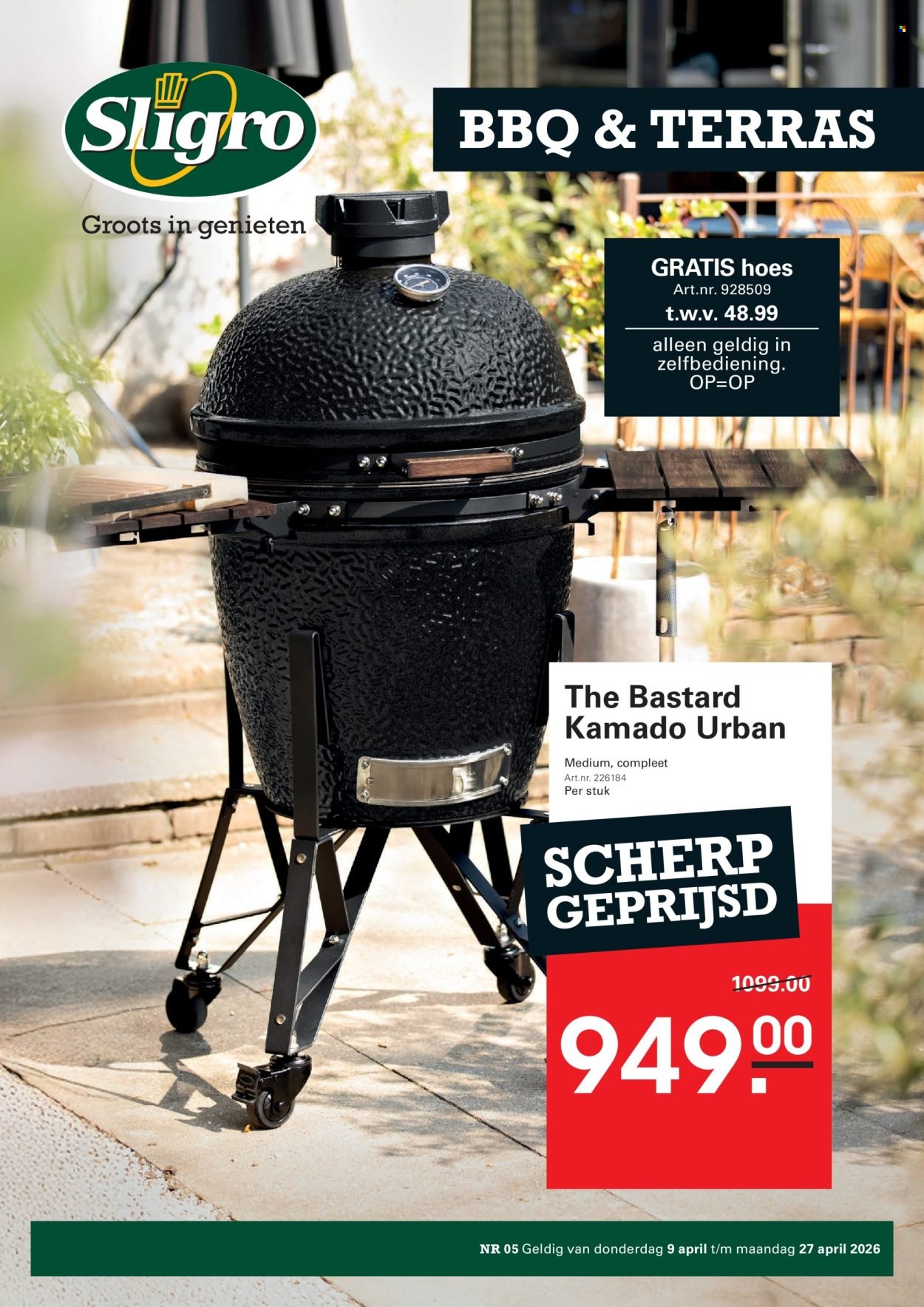 SLIGRO folder - Terras Special: BBQ