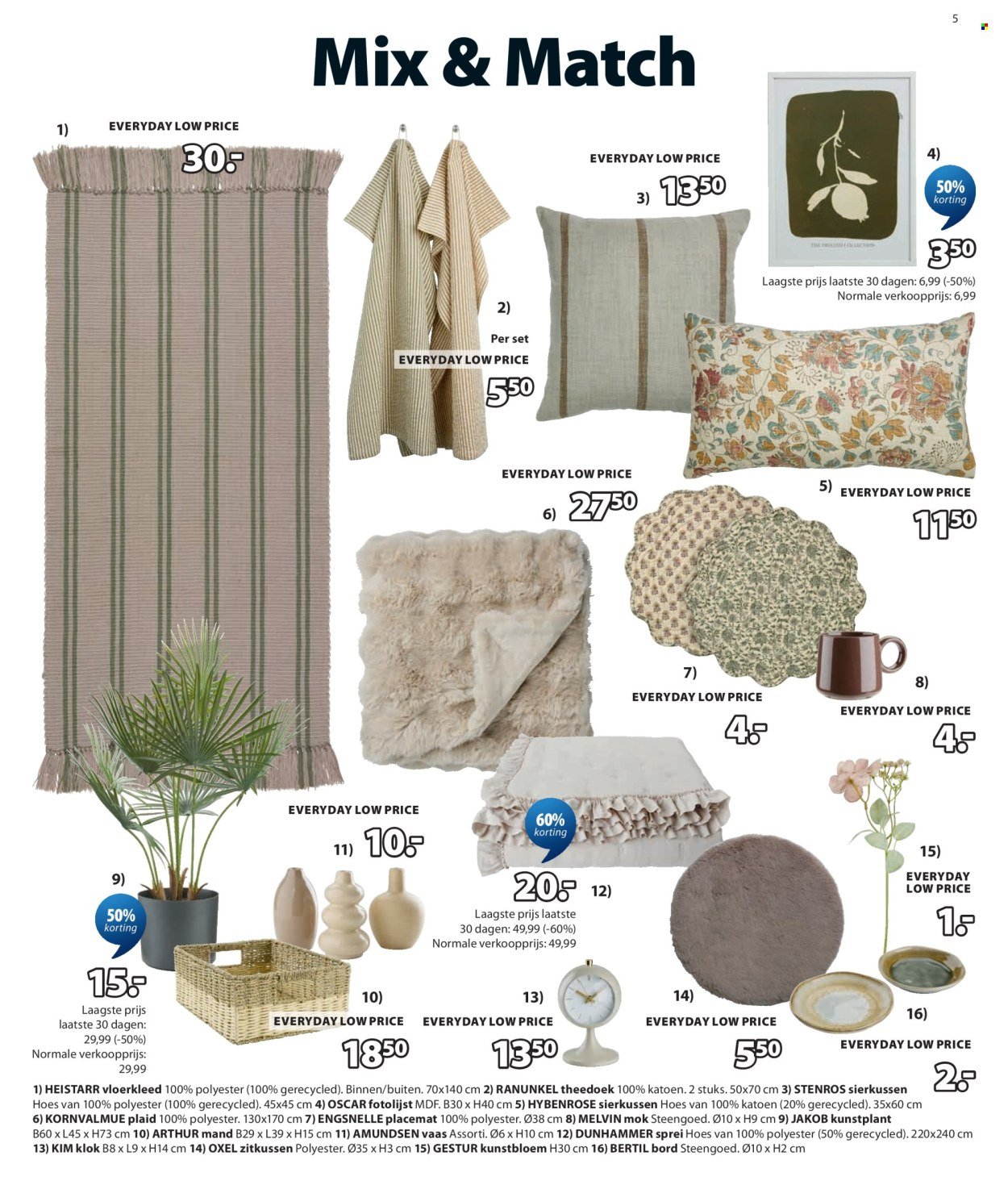 JYSK folder - Aanbieding van de week