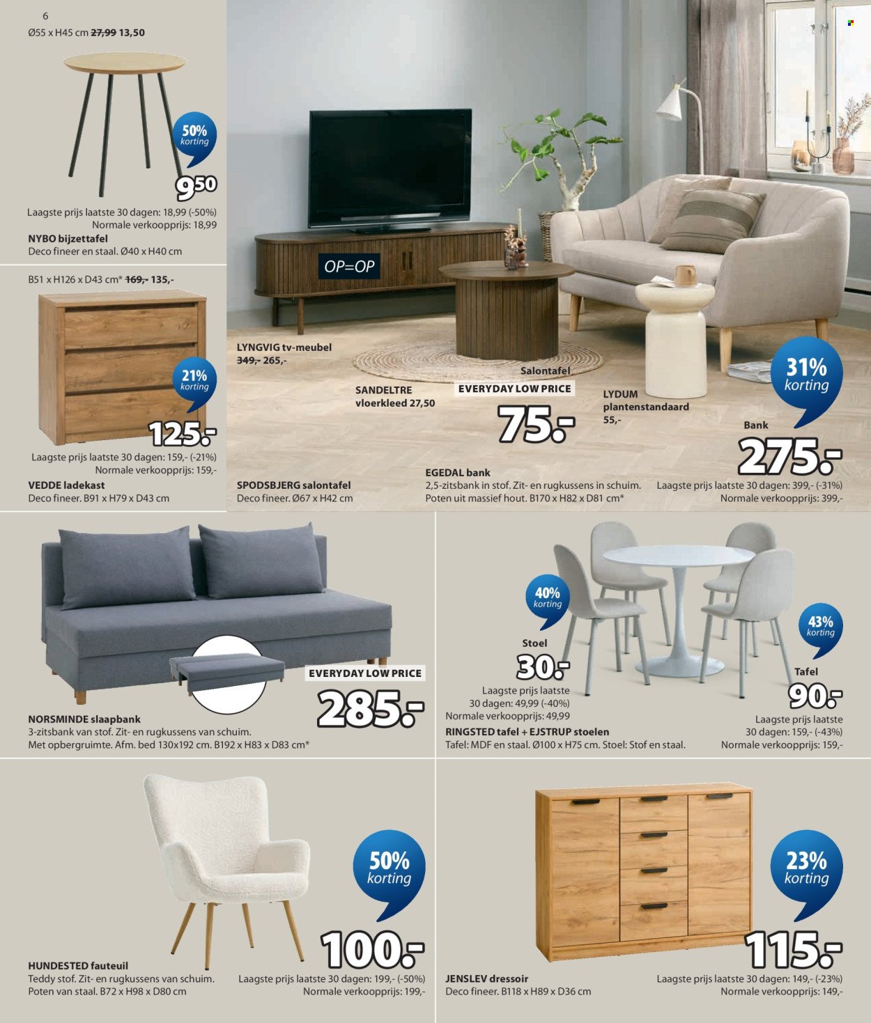 JYSK folder - Aanbieding van de week