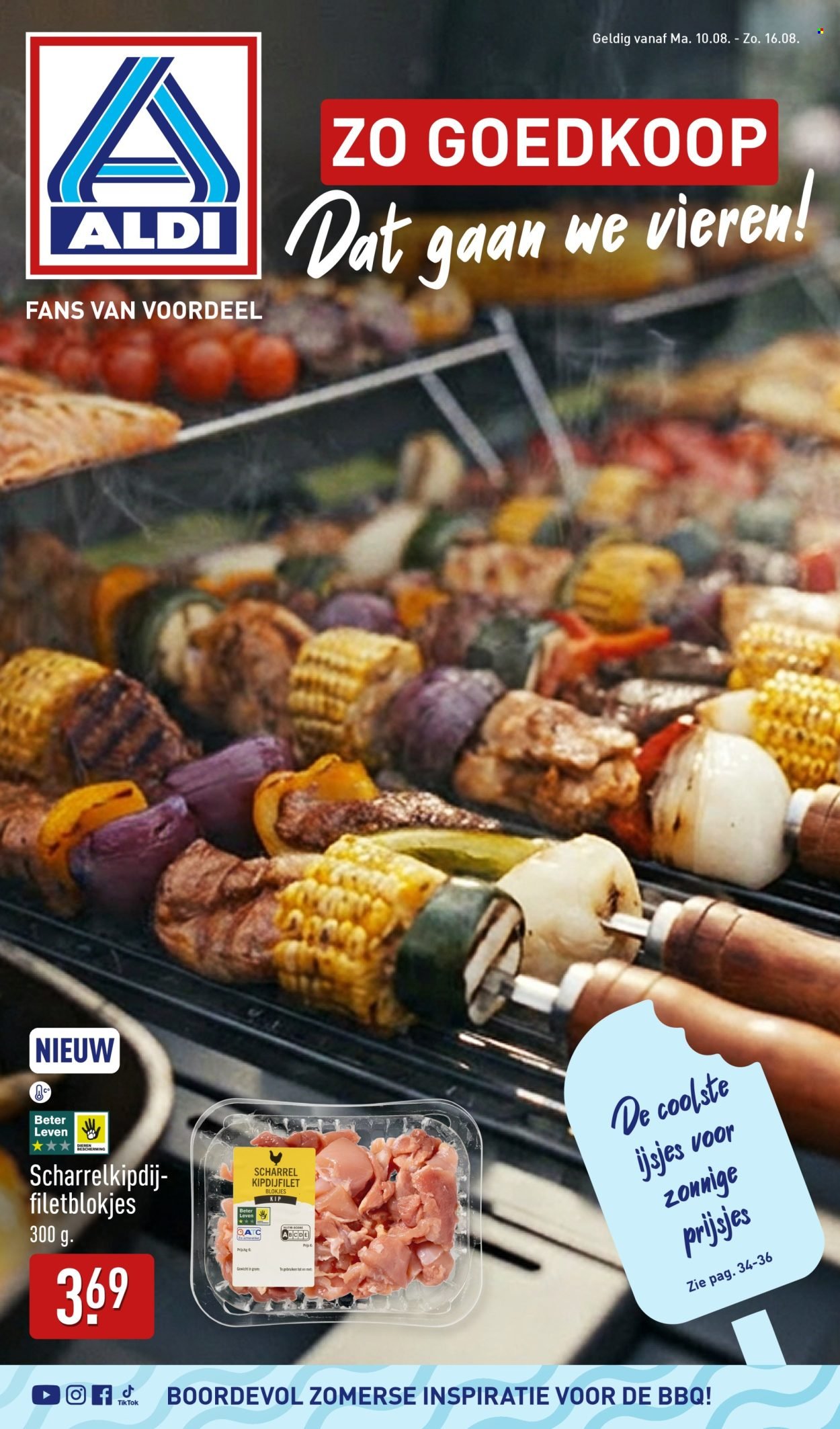 ALDI folder - Buiten eten