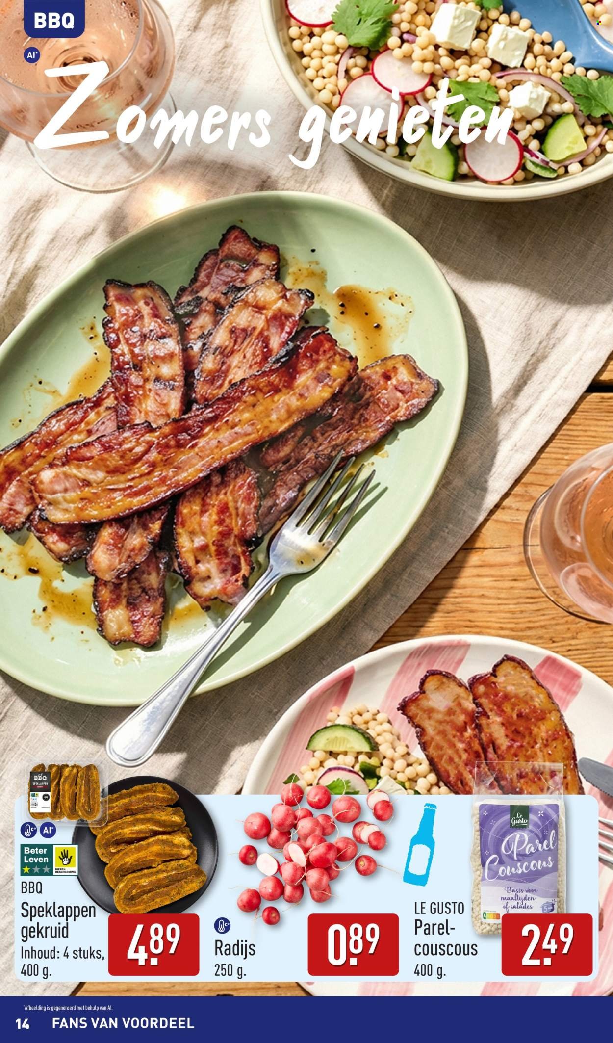 ALDI folder - Buiten eten