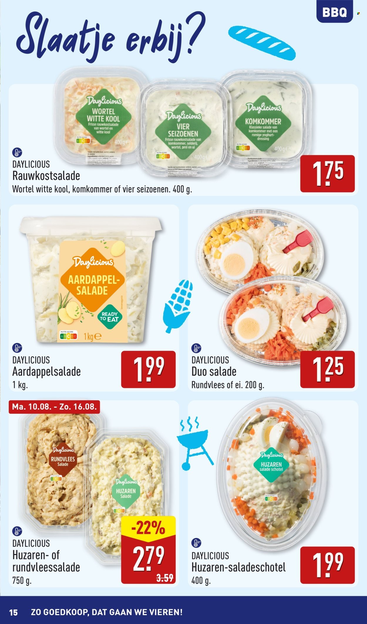 ALDI folder - Buiten eten