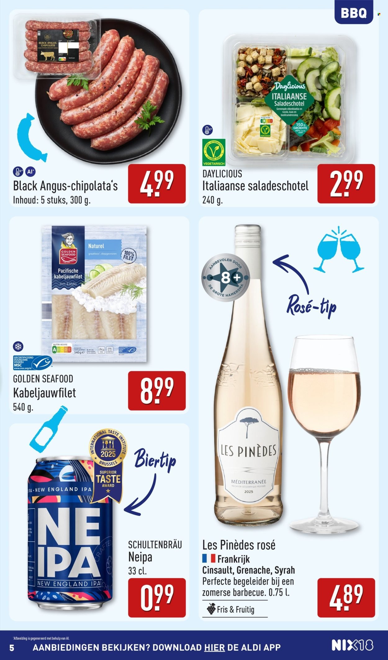 ALDI folder - Buiten eten