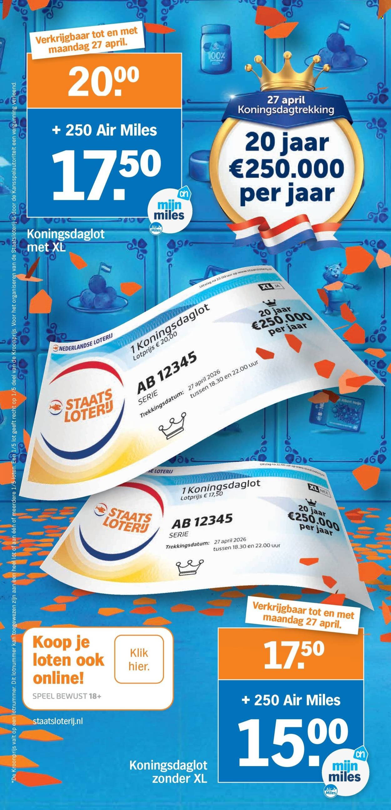 ALBERT HEIJN folder - Van maandag 20 april 2026