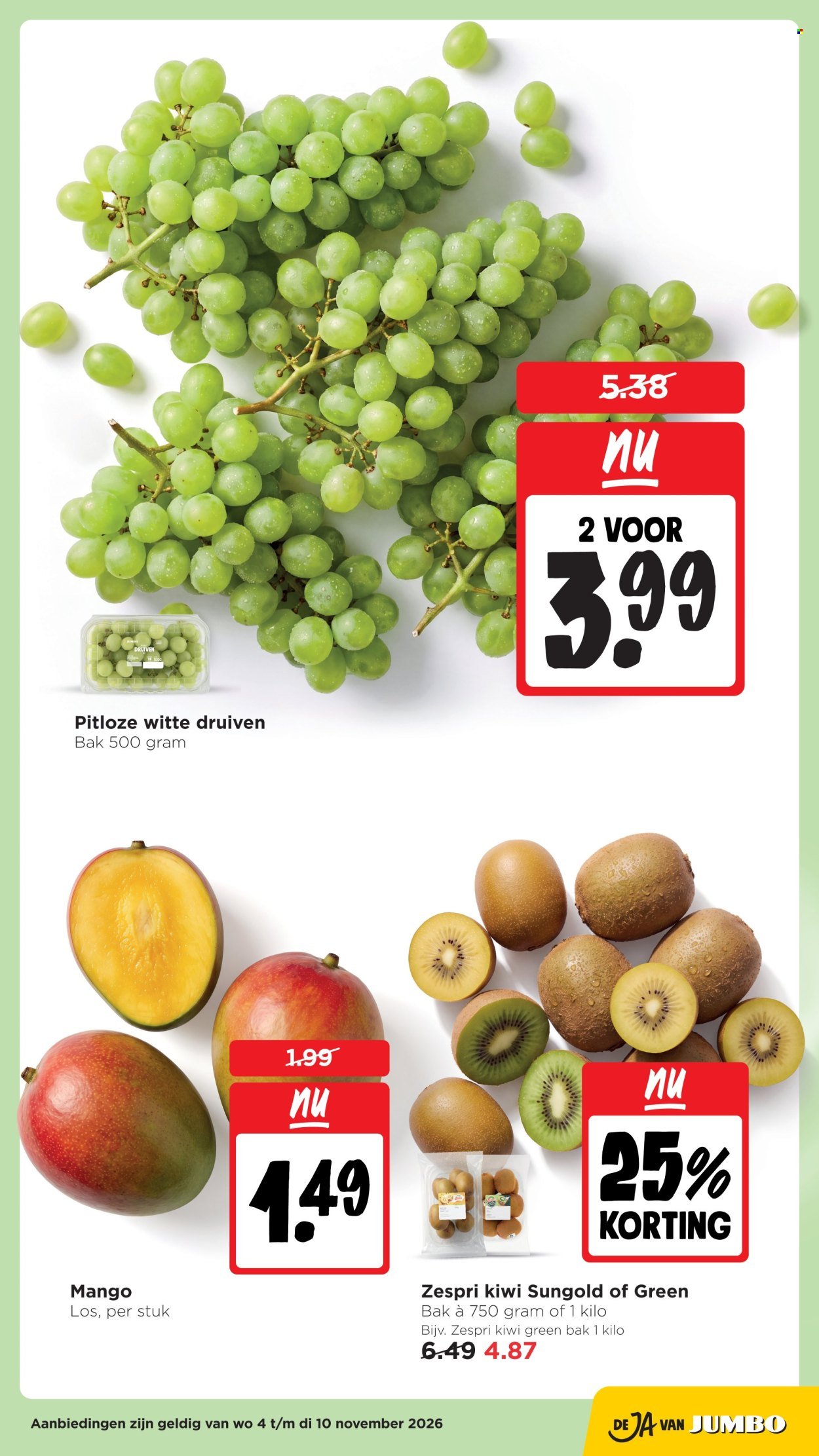 JUMBO folder - Van woensdag 4 november 2026
