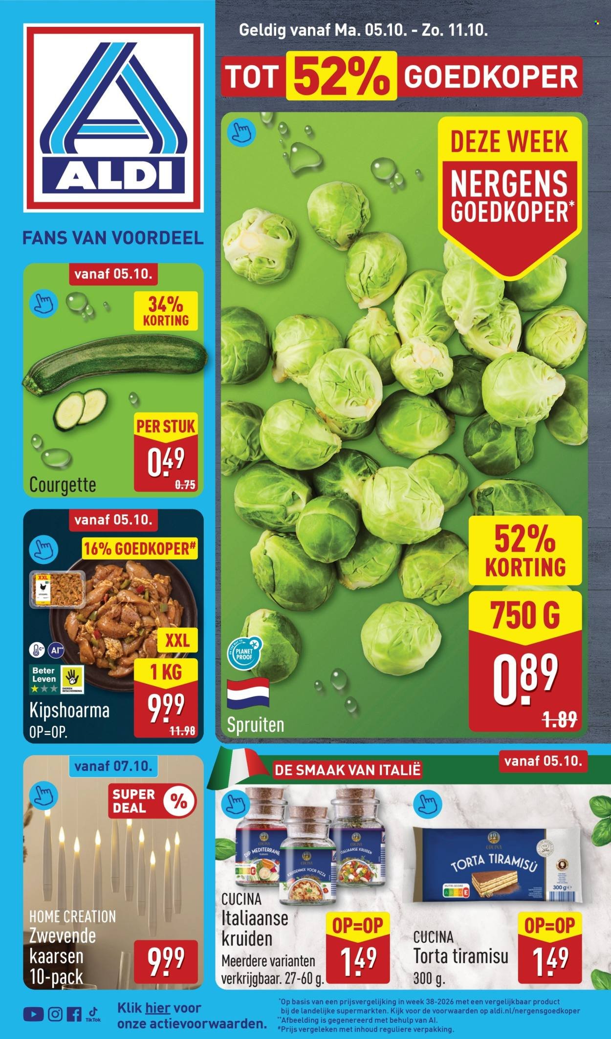 ALDI folder - Van maandag 5 oktober 2026
