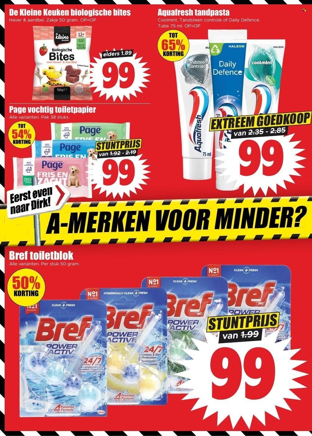 DIRK folder - Volgende week