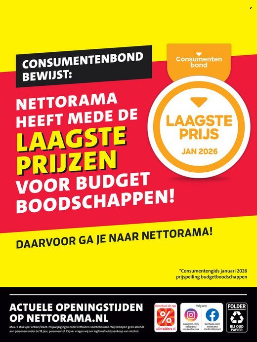 NETTORAMA folder - Van maandag 12 januari 2026