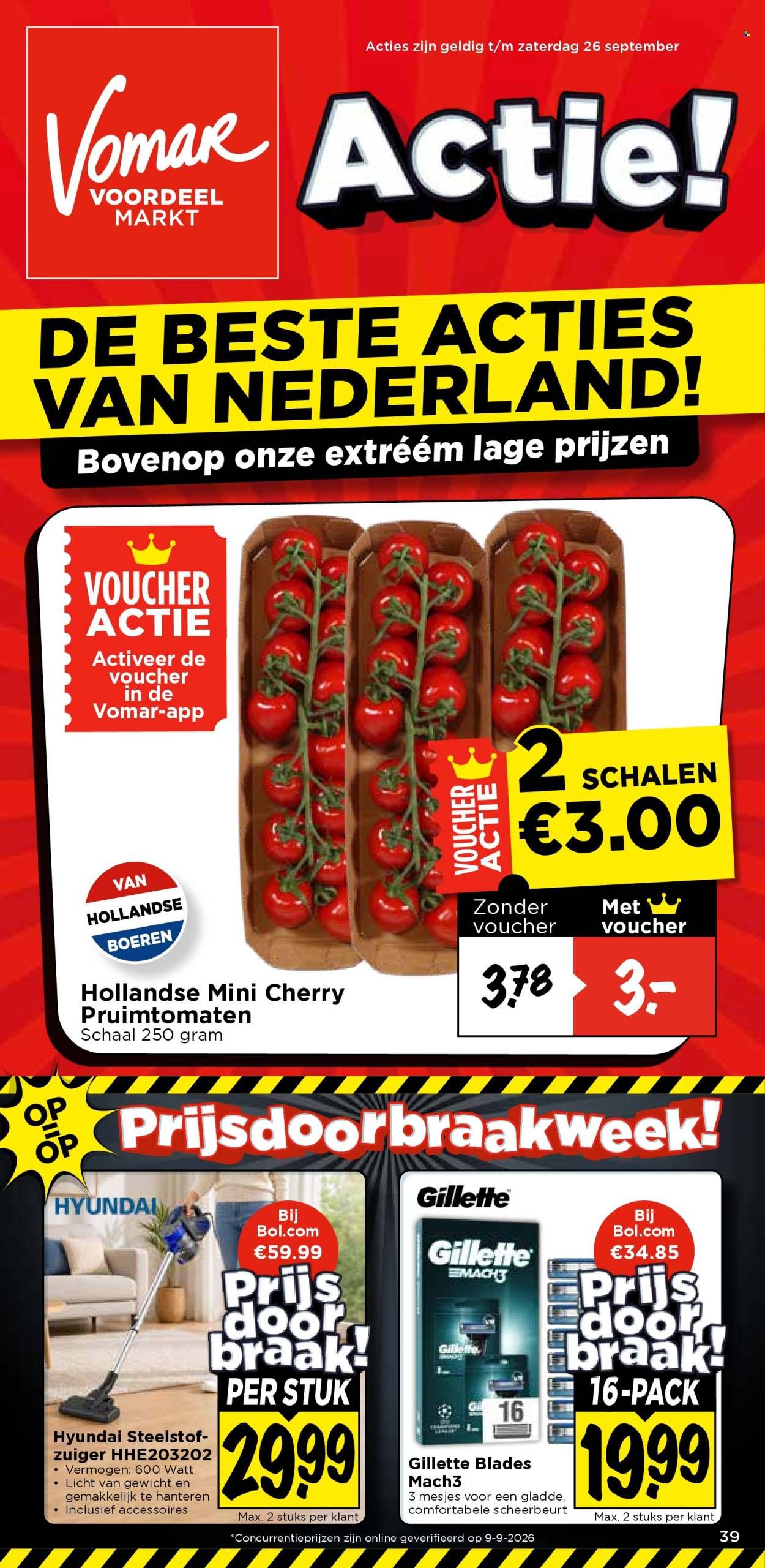VOMAR folder - Van donderdag 24 september 2026
