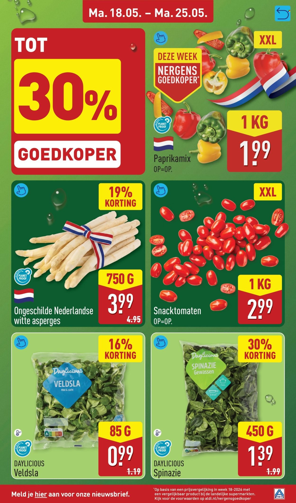 ALDI folder - Van maandag 18 mei 2026