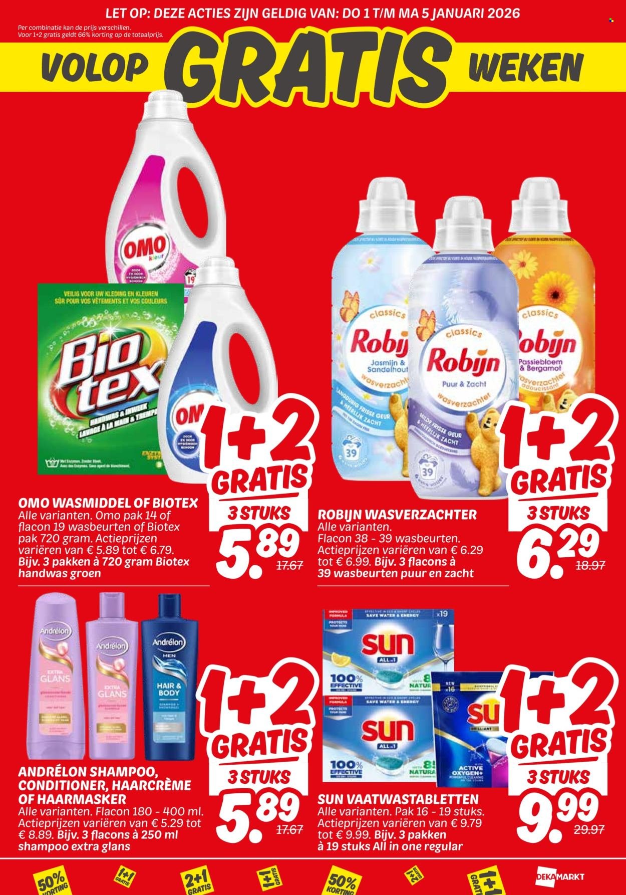 DEKAMARKT folder - Van zaterdag 27 december 2025