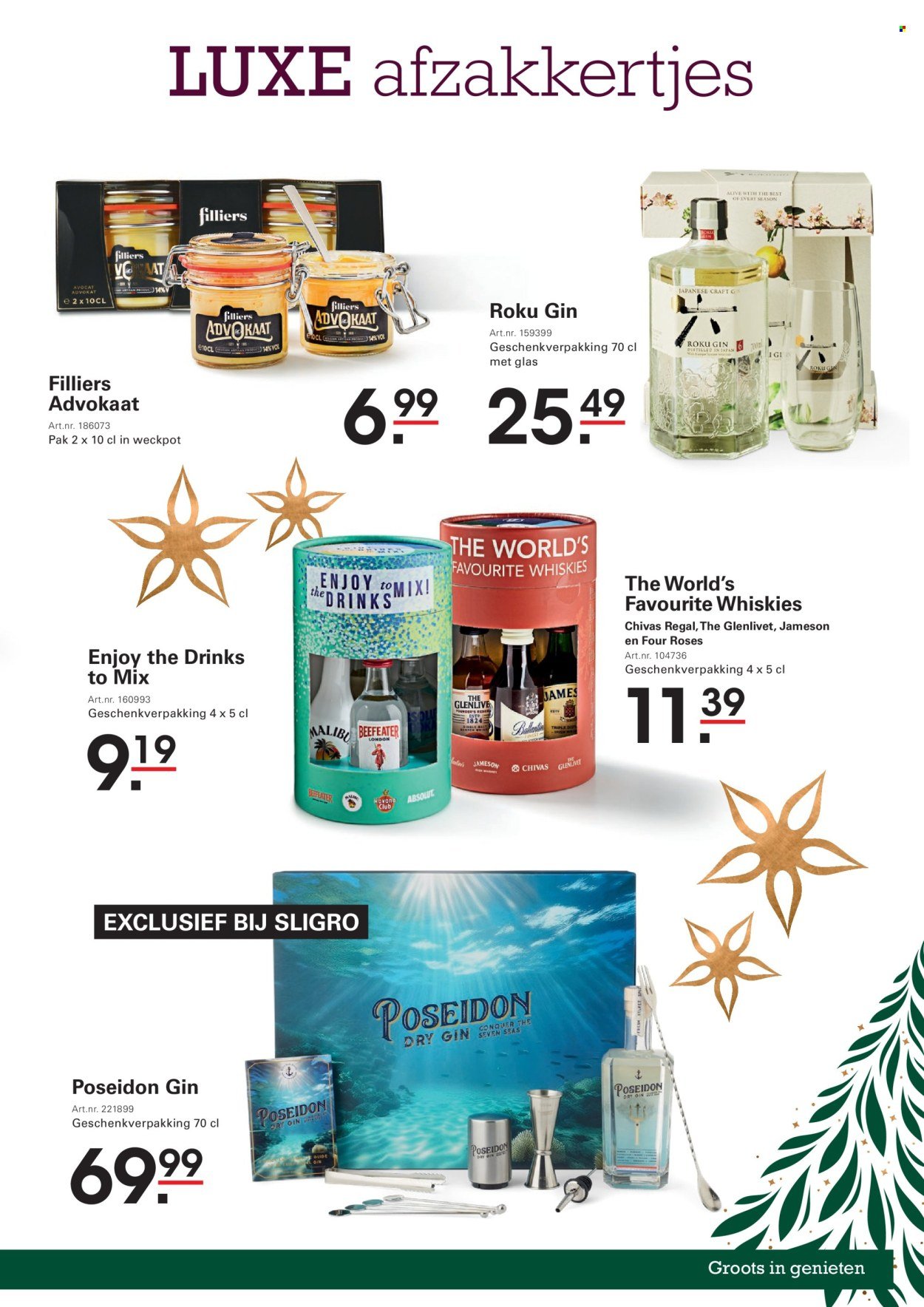 SLIGRO folder - Kerstgeschenken