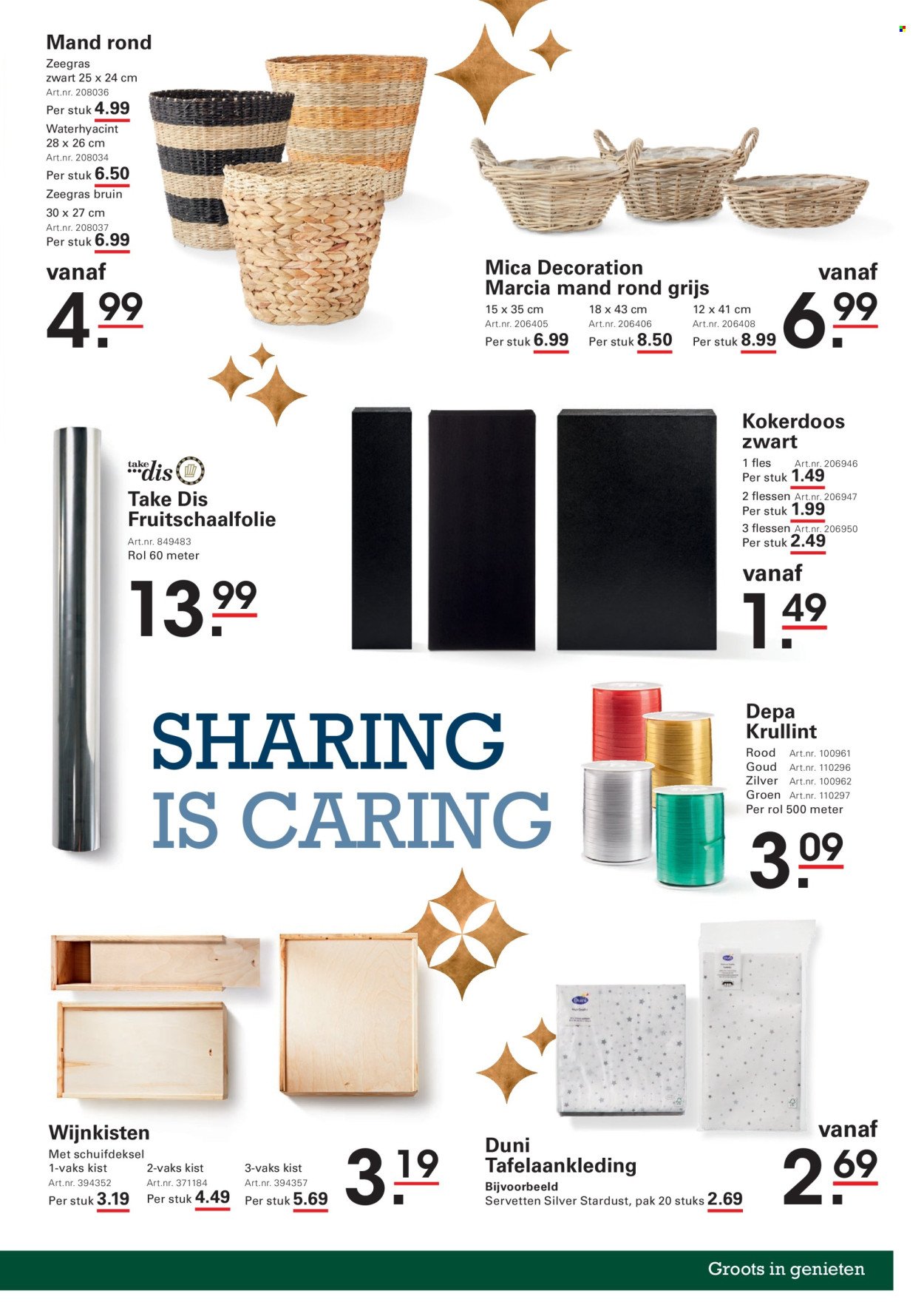 SLIGRO folder - Kerstgeschenken