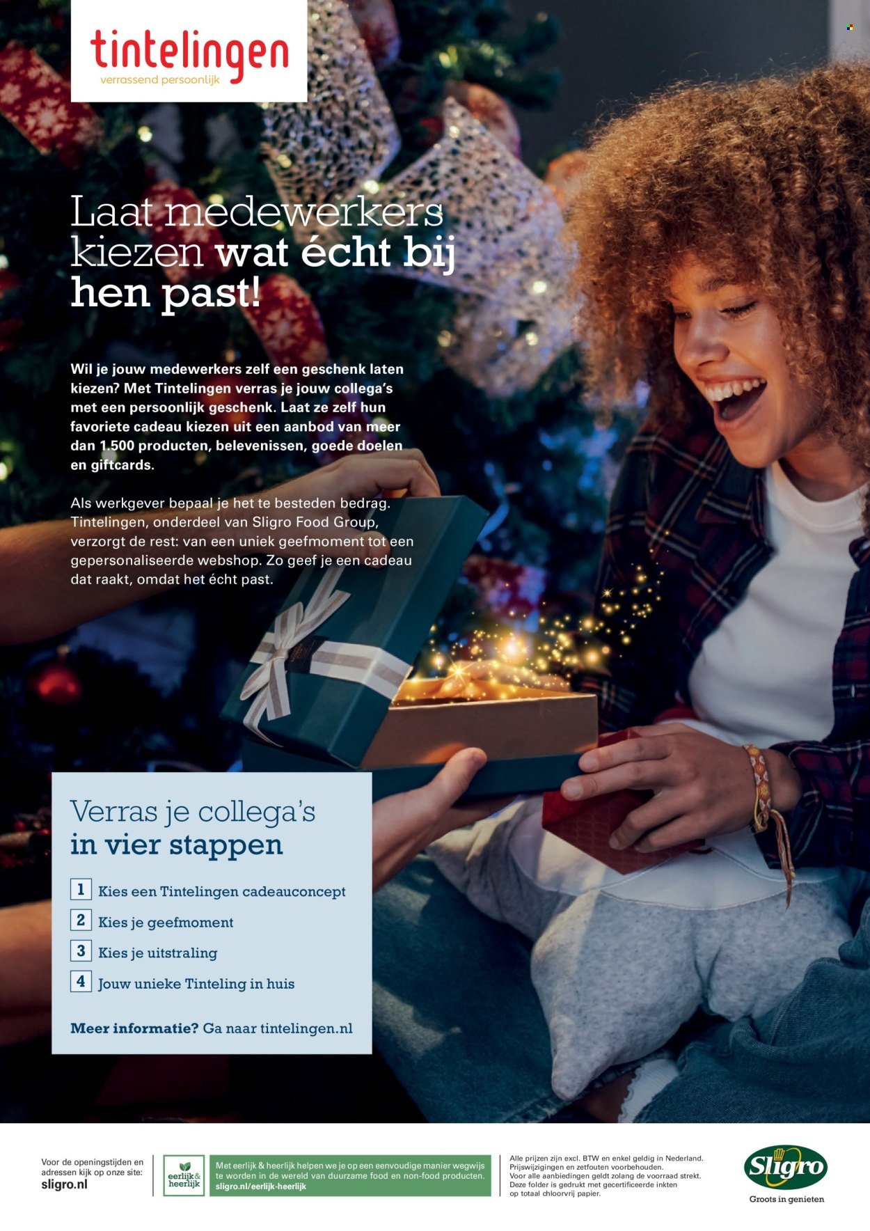 SLIGRO folder - Kerstgeschenken