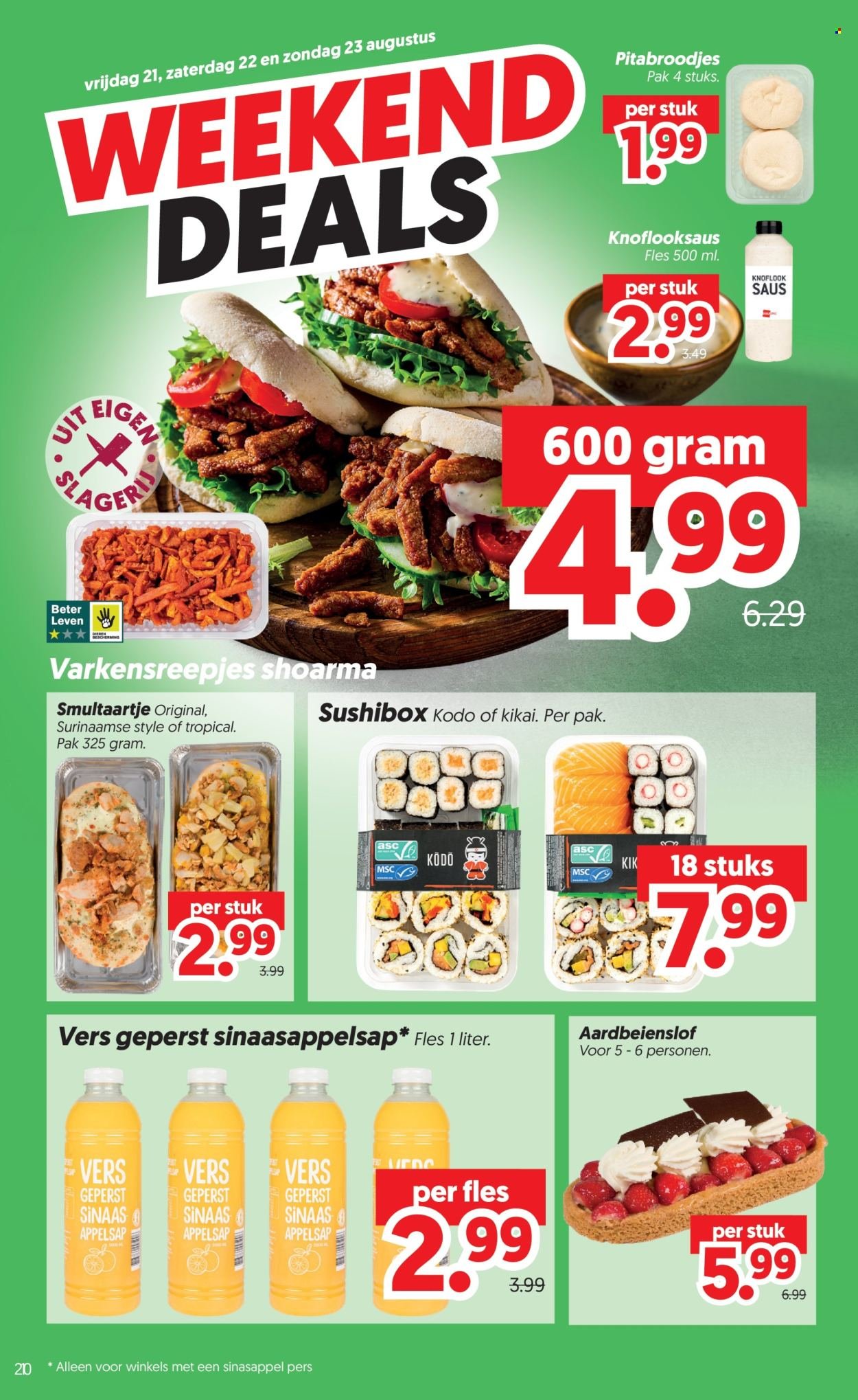 DEKAMARKT folder - Van dinsdag 18 augustus 2026