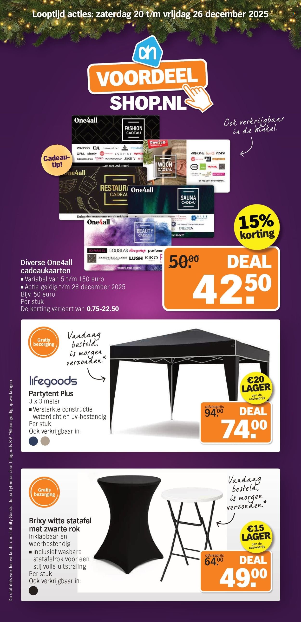 ALBERT HEIJN folder - Van zaterdag 20 december 2025 (2025-12-20 - 2025-12-26)