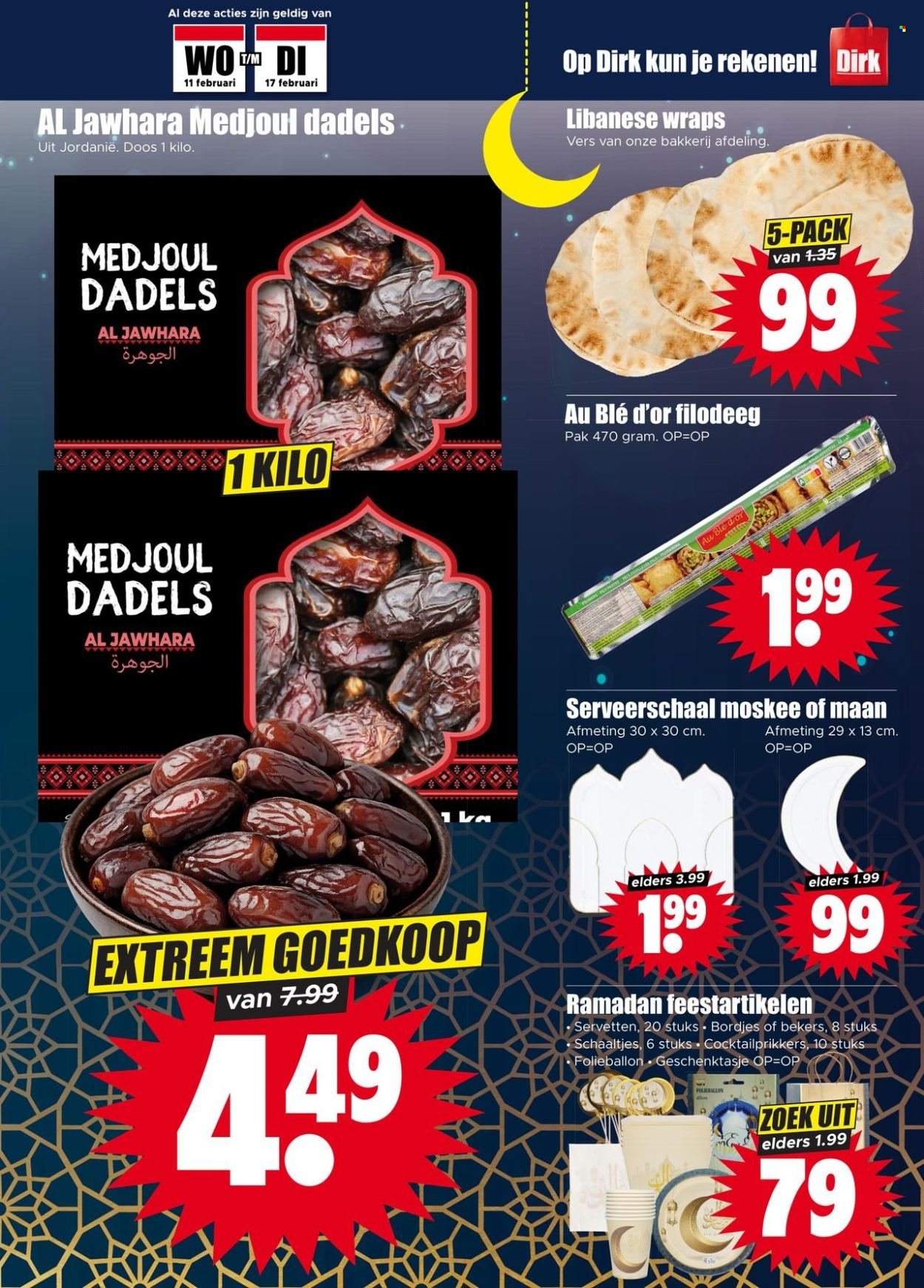 DIRK folder - Volgende week