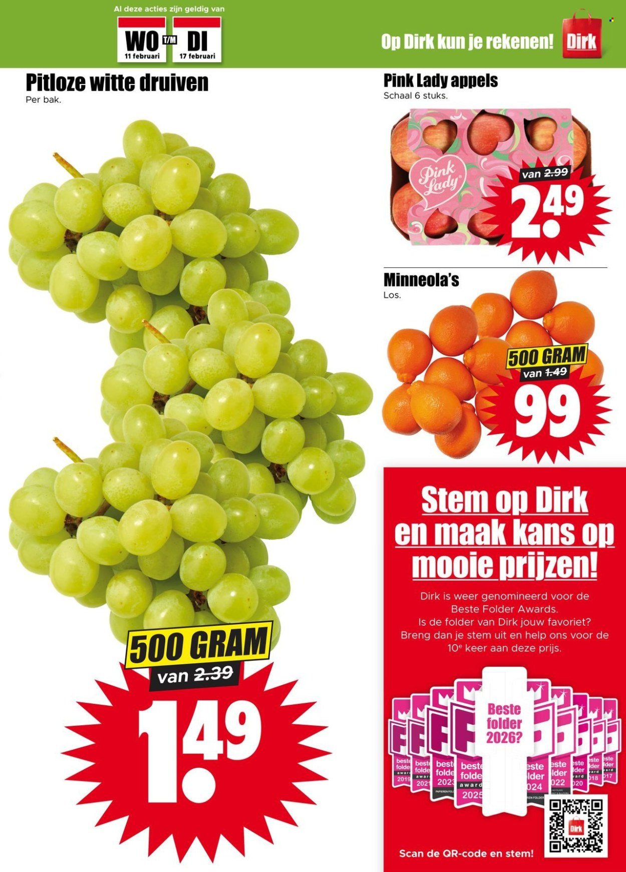 DIRK folder - Volgende week