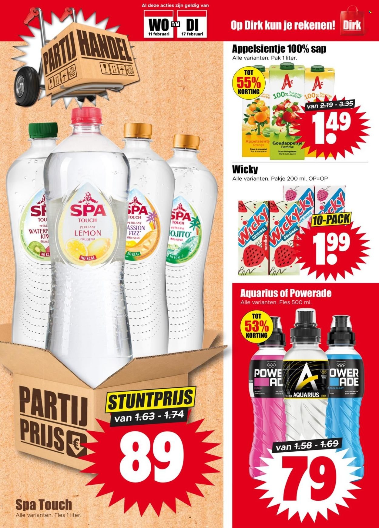 DIRK folder - Volgende week